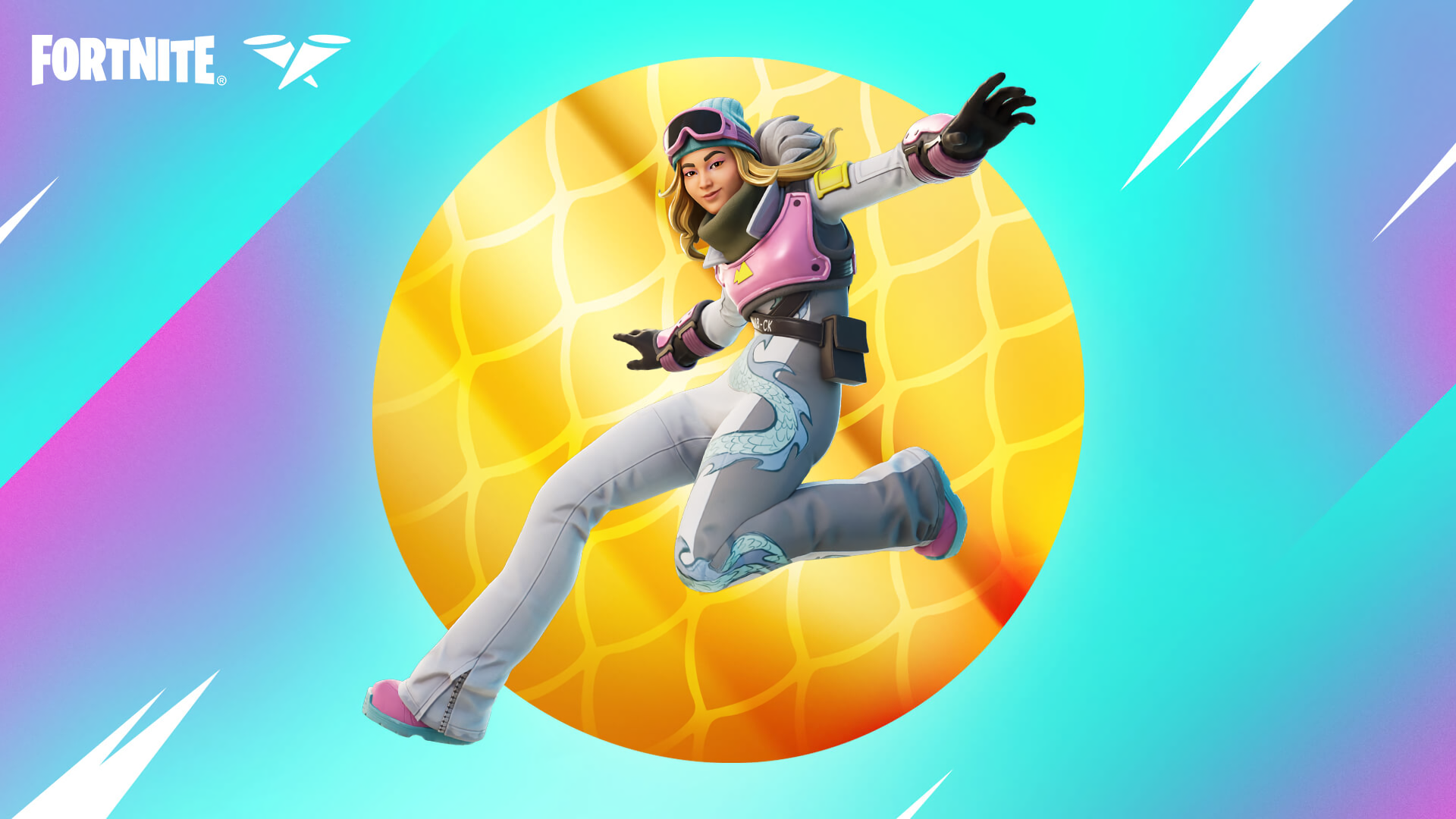 Fortnite Chapter 3 Season 2: Resistance Chloe Kim Skin HD Wallpaper