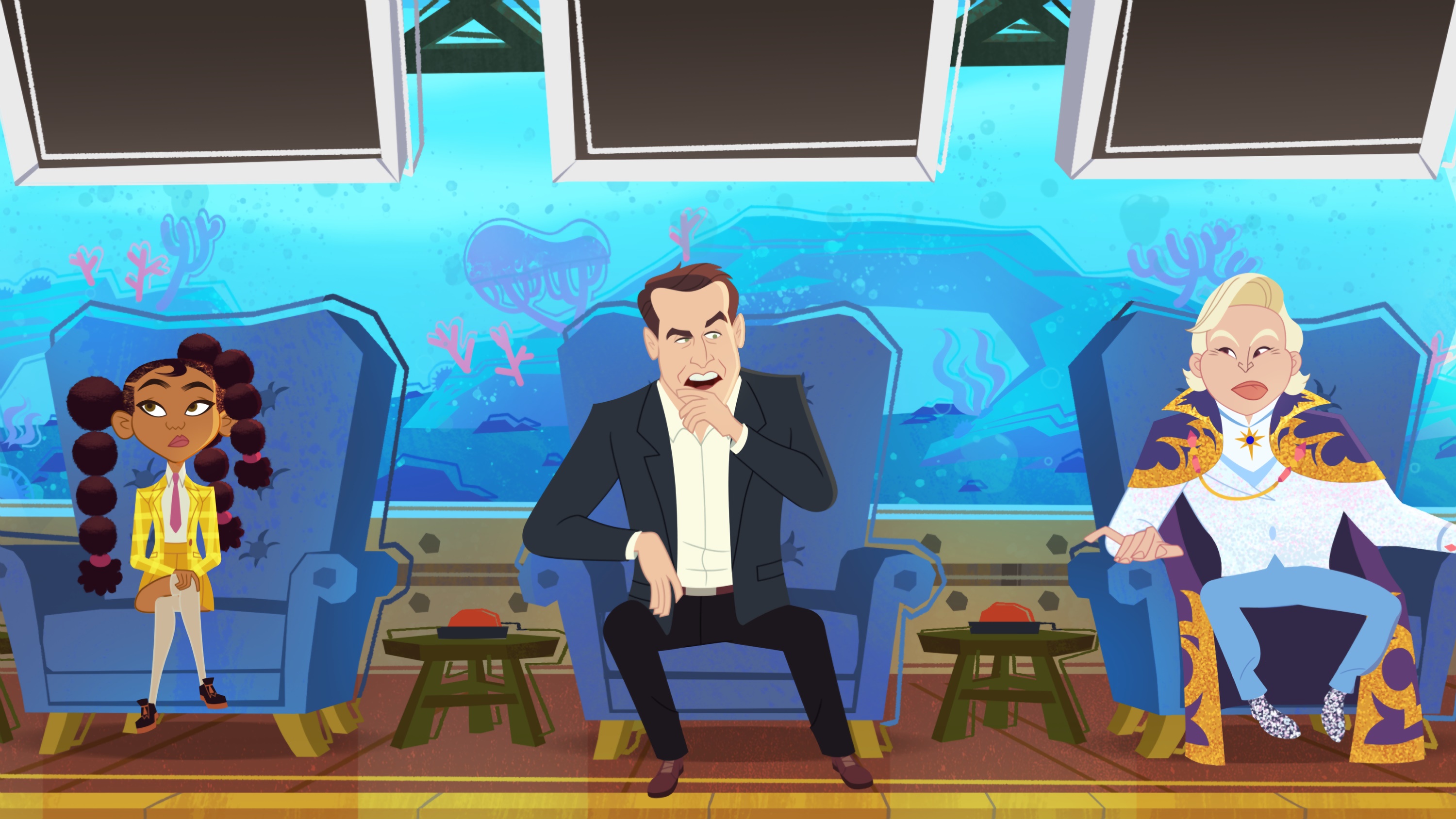 The Proud Family: Louder And Prouder characters HD Wallpaper