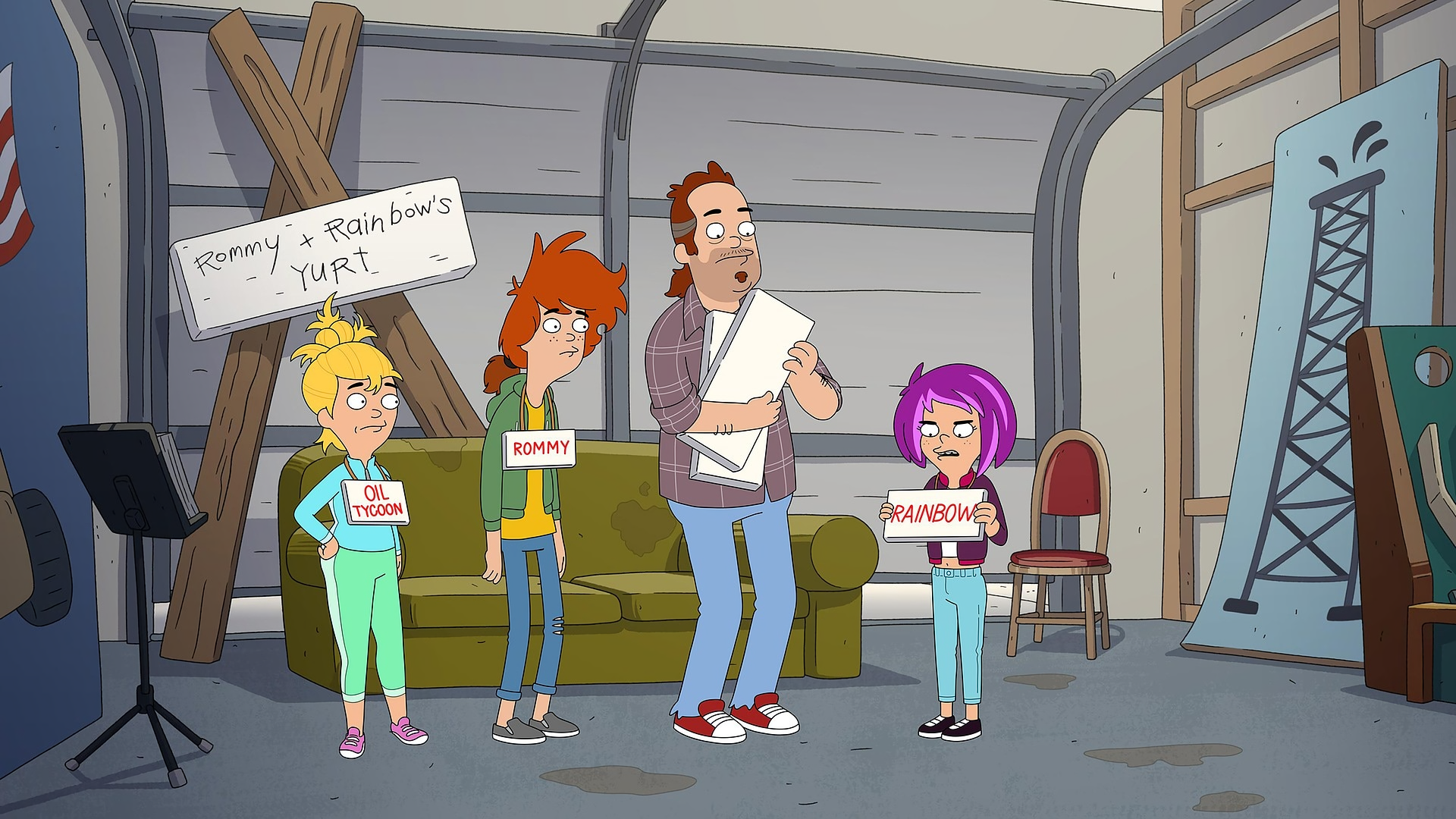 Duncanville: Kimberly, Jack, Annie, and Duncan Harris HD Wallpaper