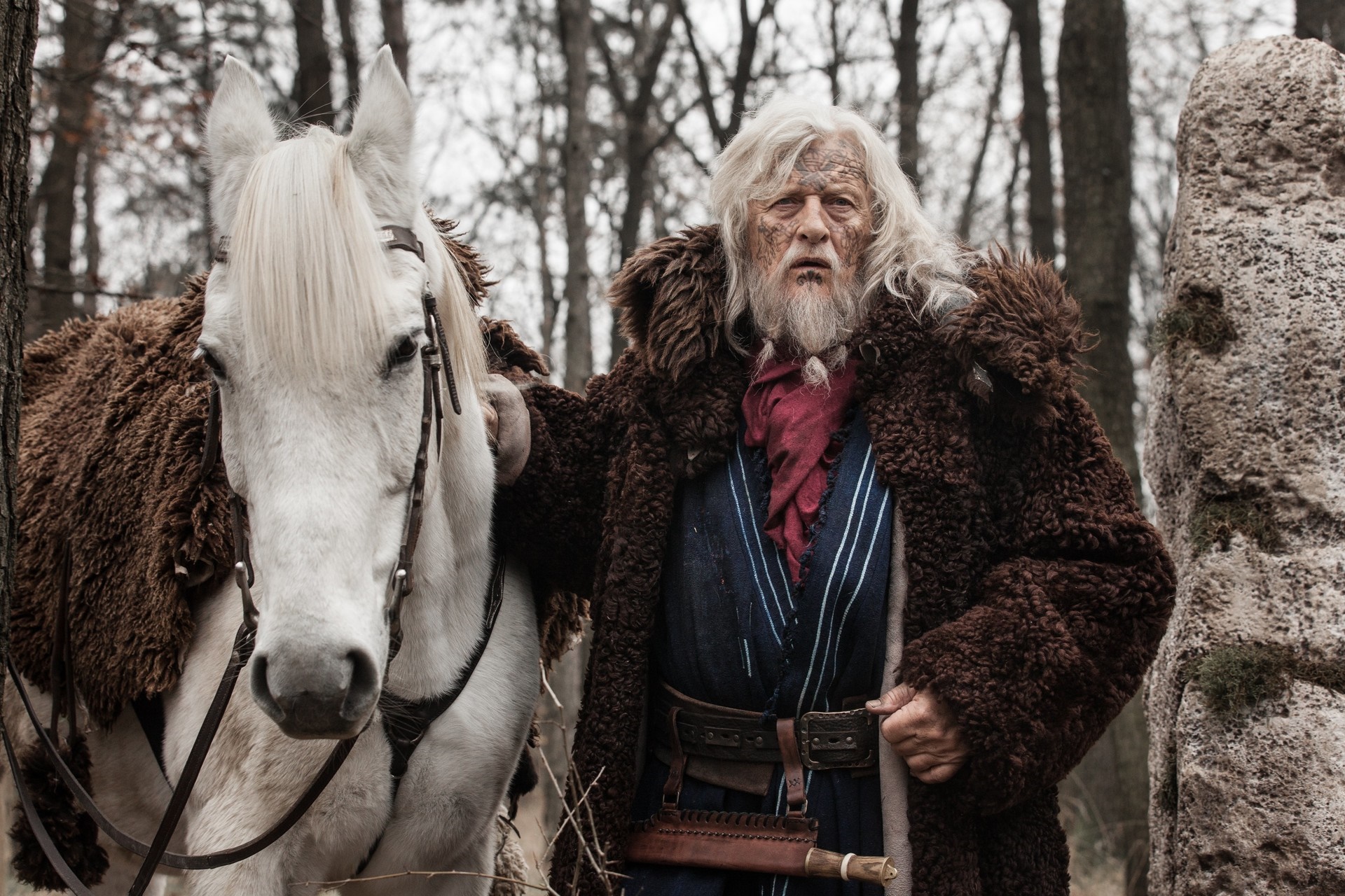 Uhtred and his horse from The Last Kingdom HD Wallpaper