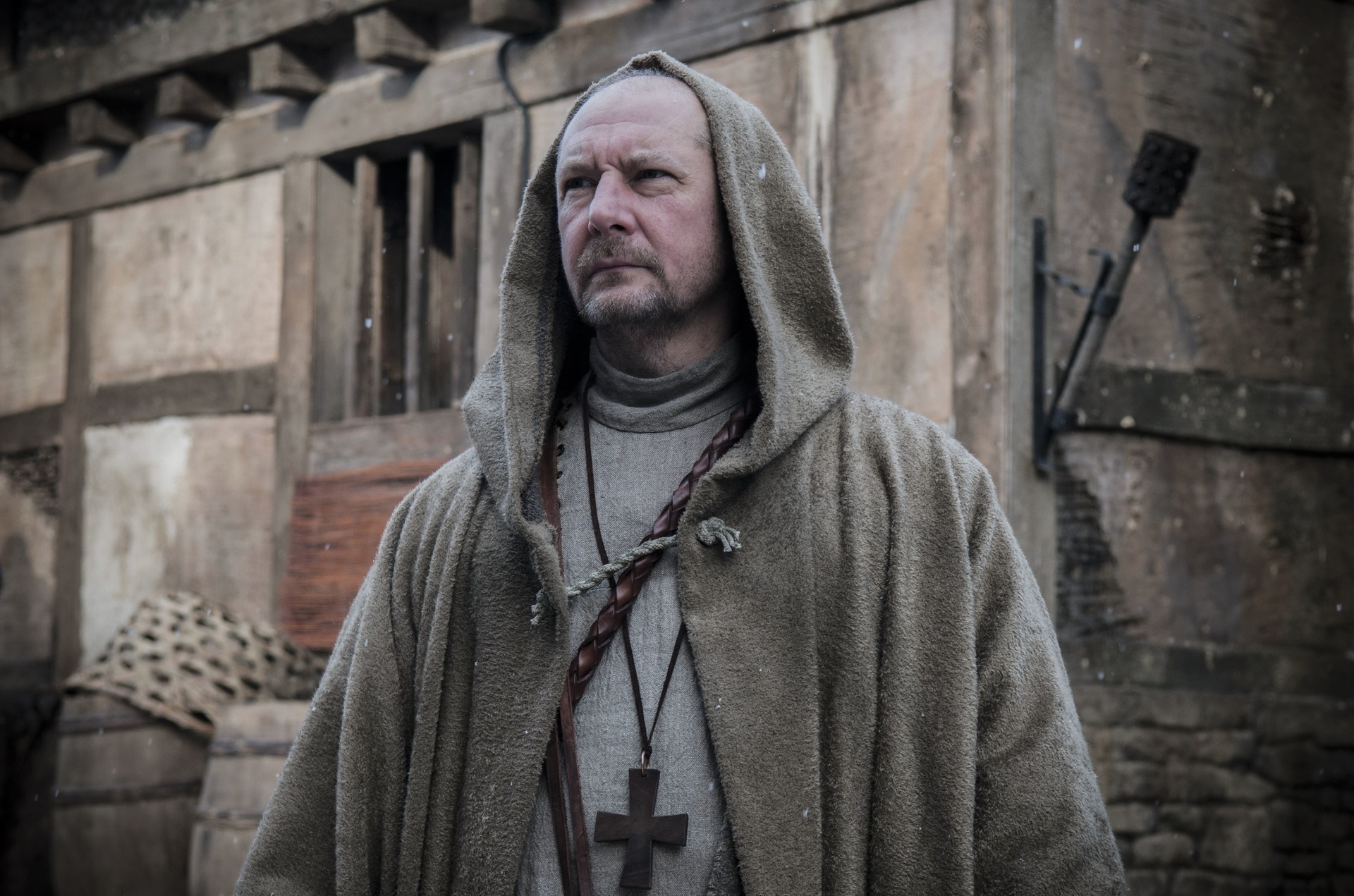 Man in monk's robe from The Last Kingdom HD Wallpaper