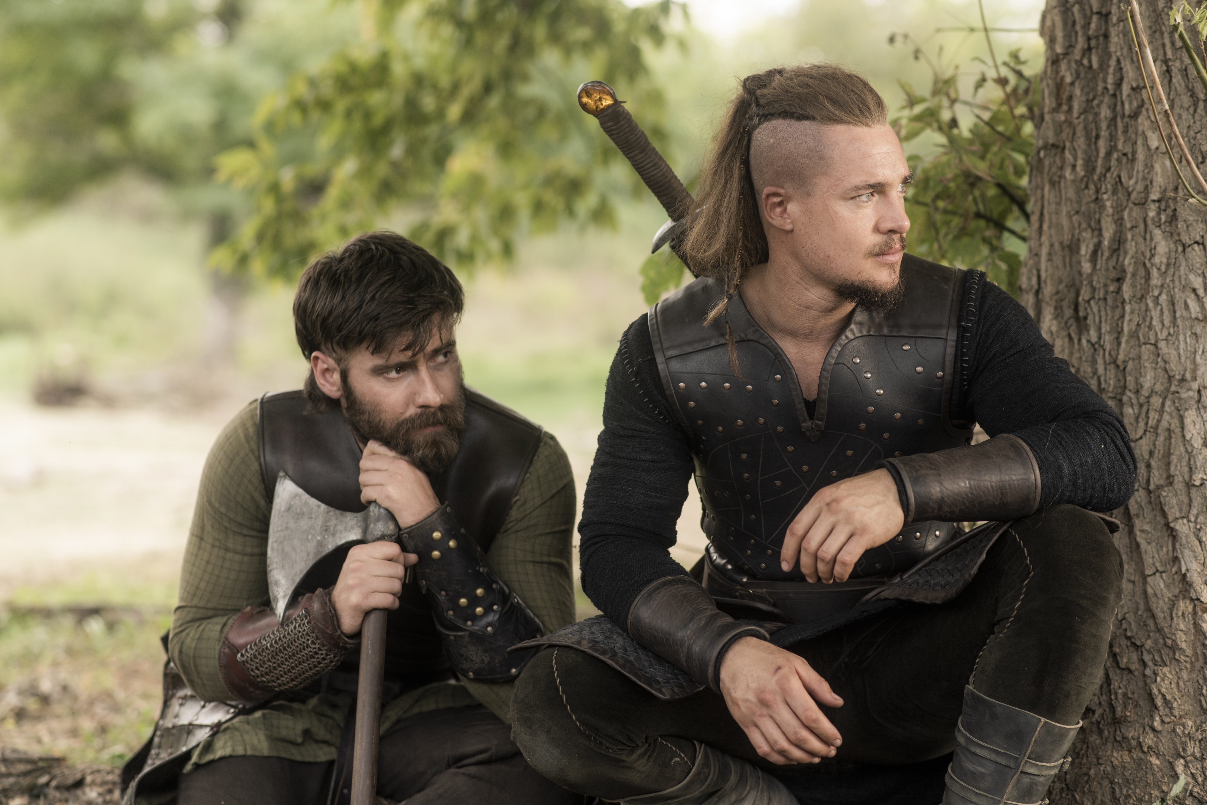Uhtred and Finan from The Last Kingdom 4K HD Wallpaper