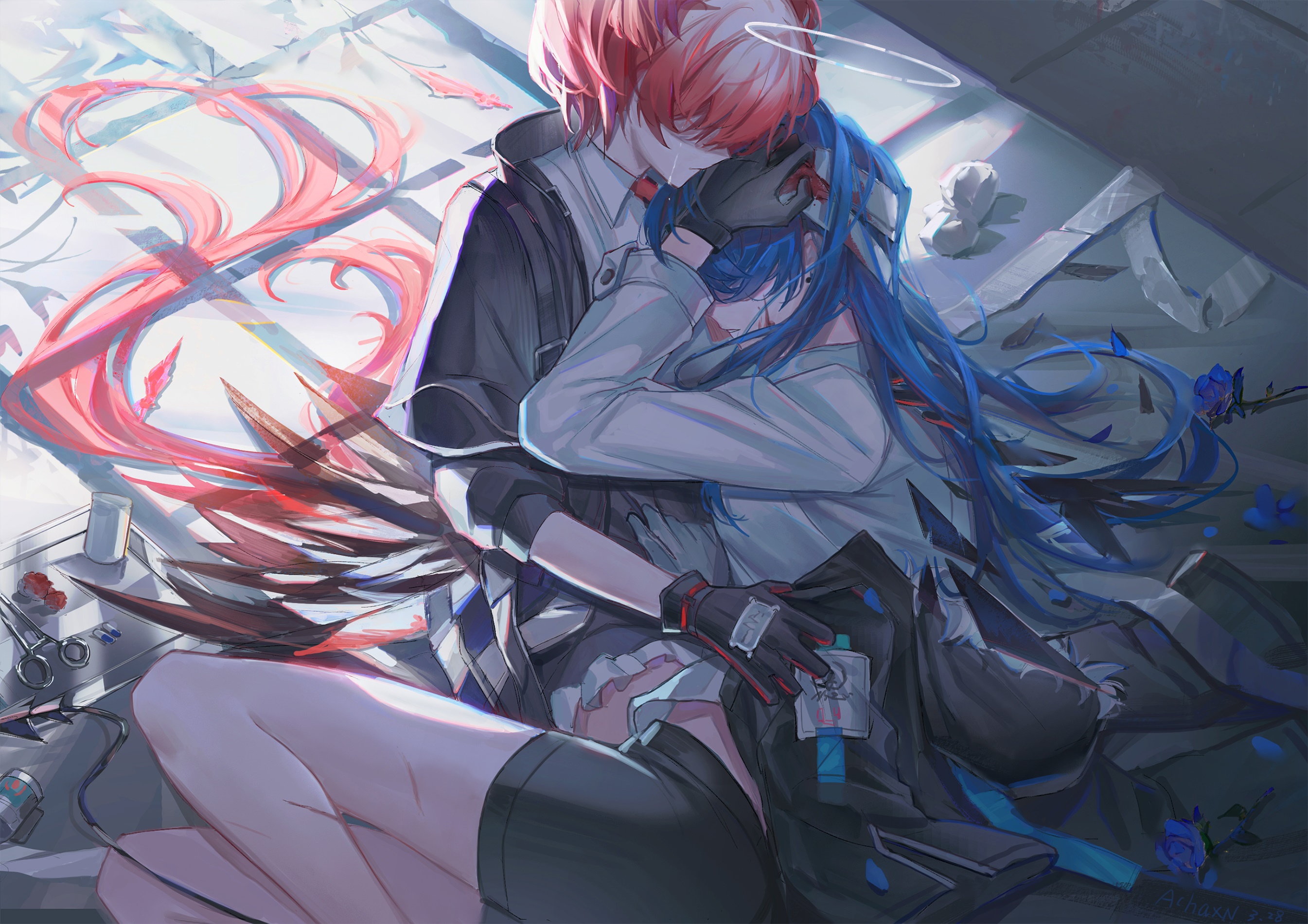 Fiammetta and Mostima from Arknights HD Wallpaper