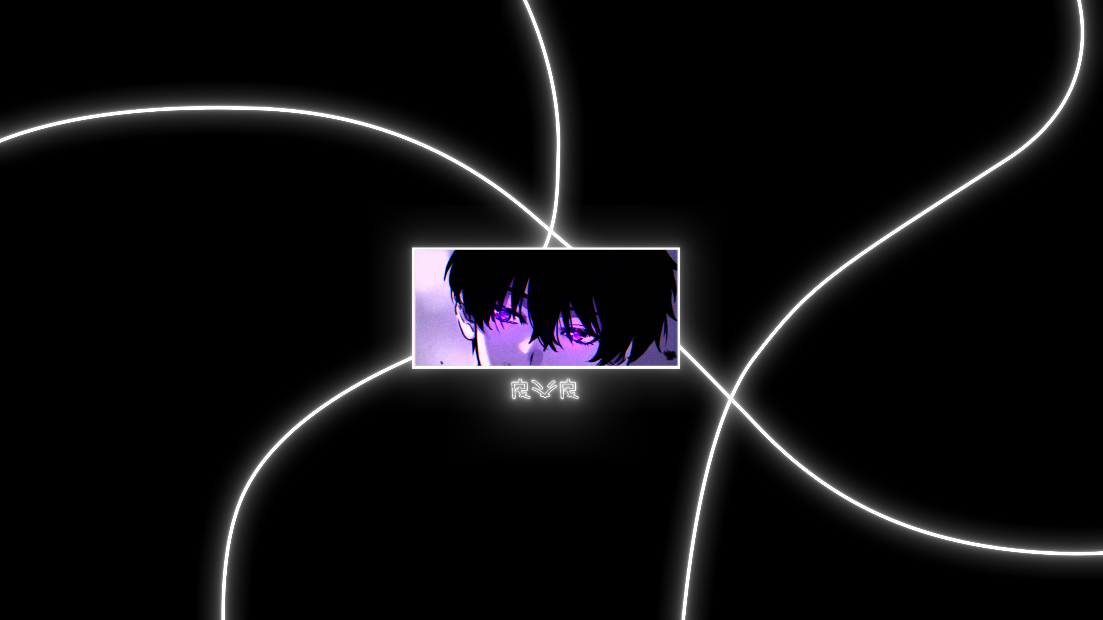 Houtarou Oreki from Hyouka Minimalist Anime HD Wallpaper