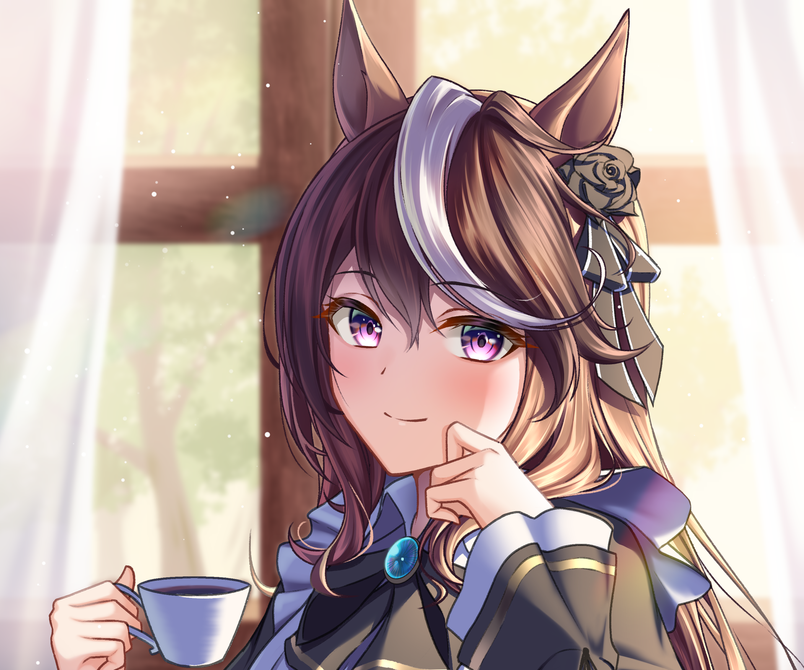 Symboli Rudolf from Uma Musume: Pretty Derby HD Wallpaper
