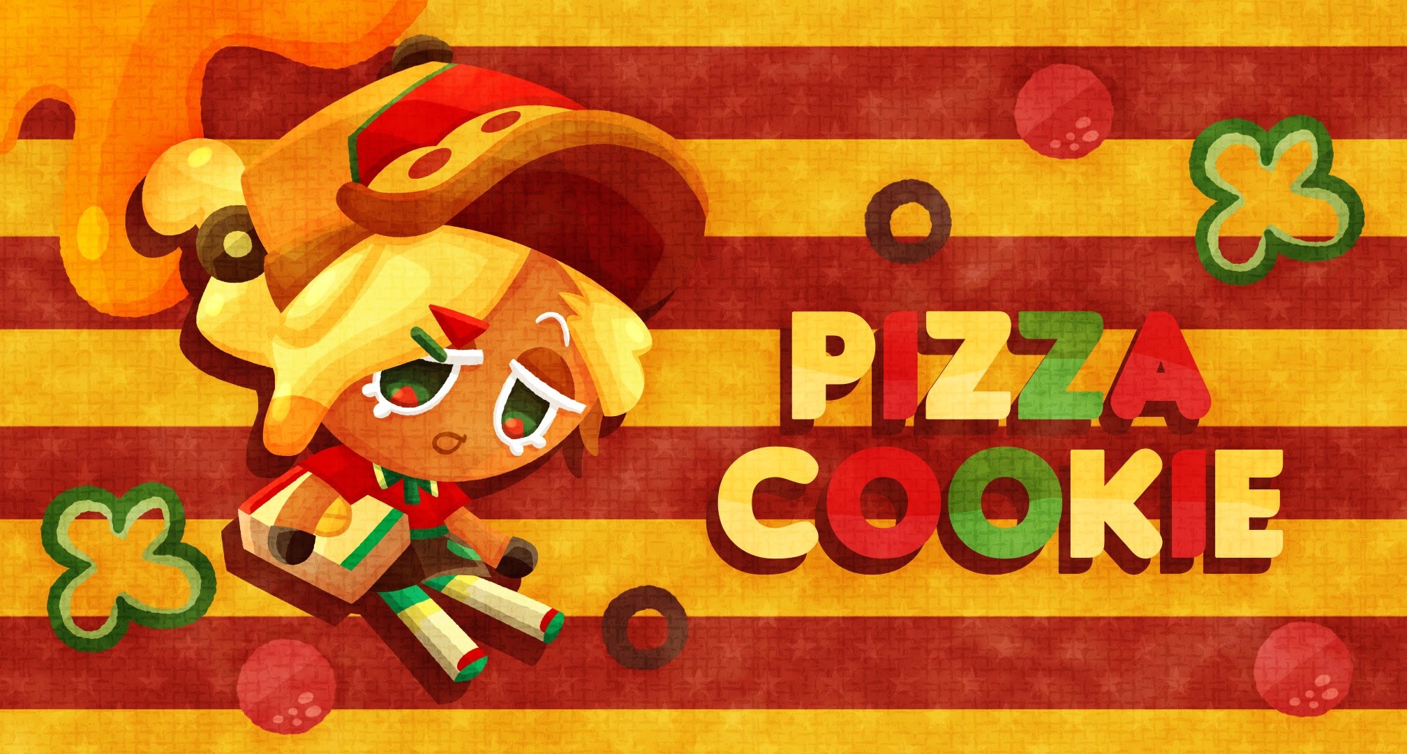Pizza Cookie from Cookie Run: OvenBreak HD Wallpaper