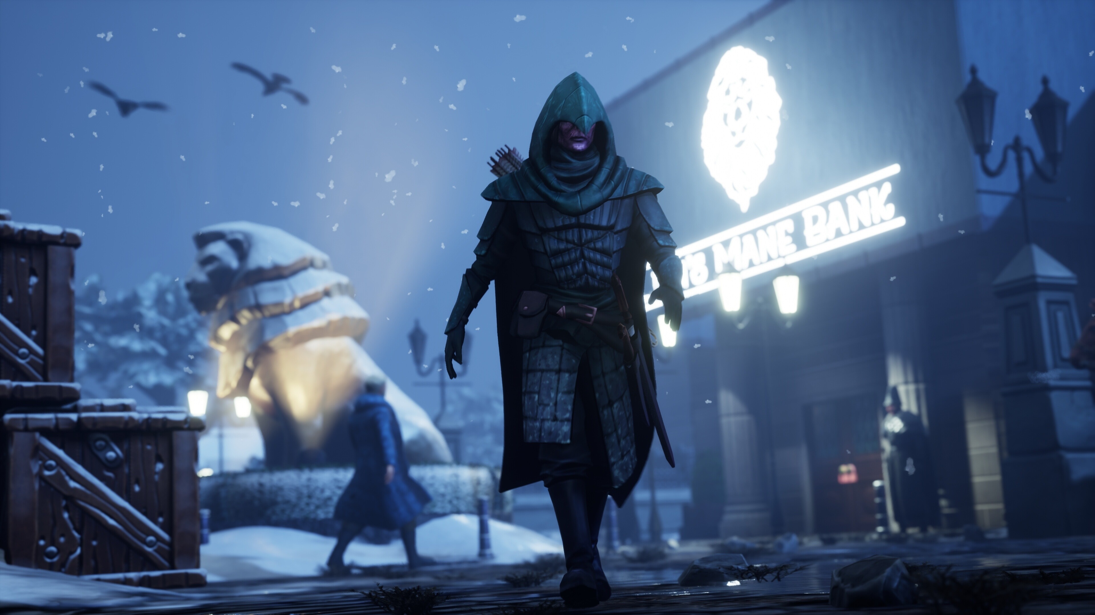Winter Ember HD Wallpaper
