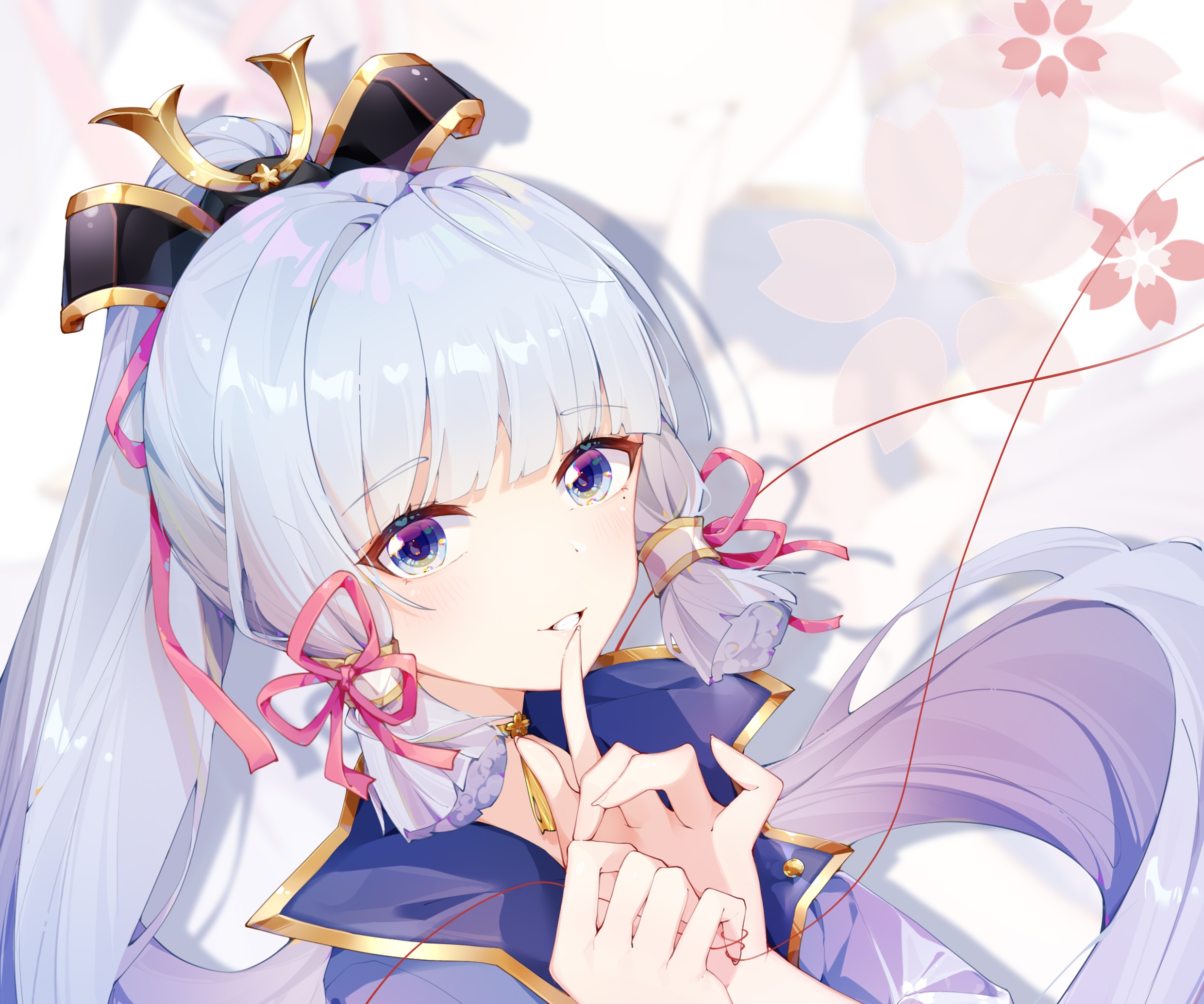 Kamisato Ayaka from Genshin Impact HD Wallpaper