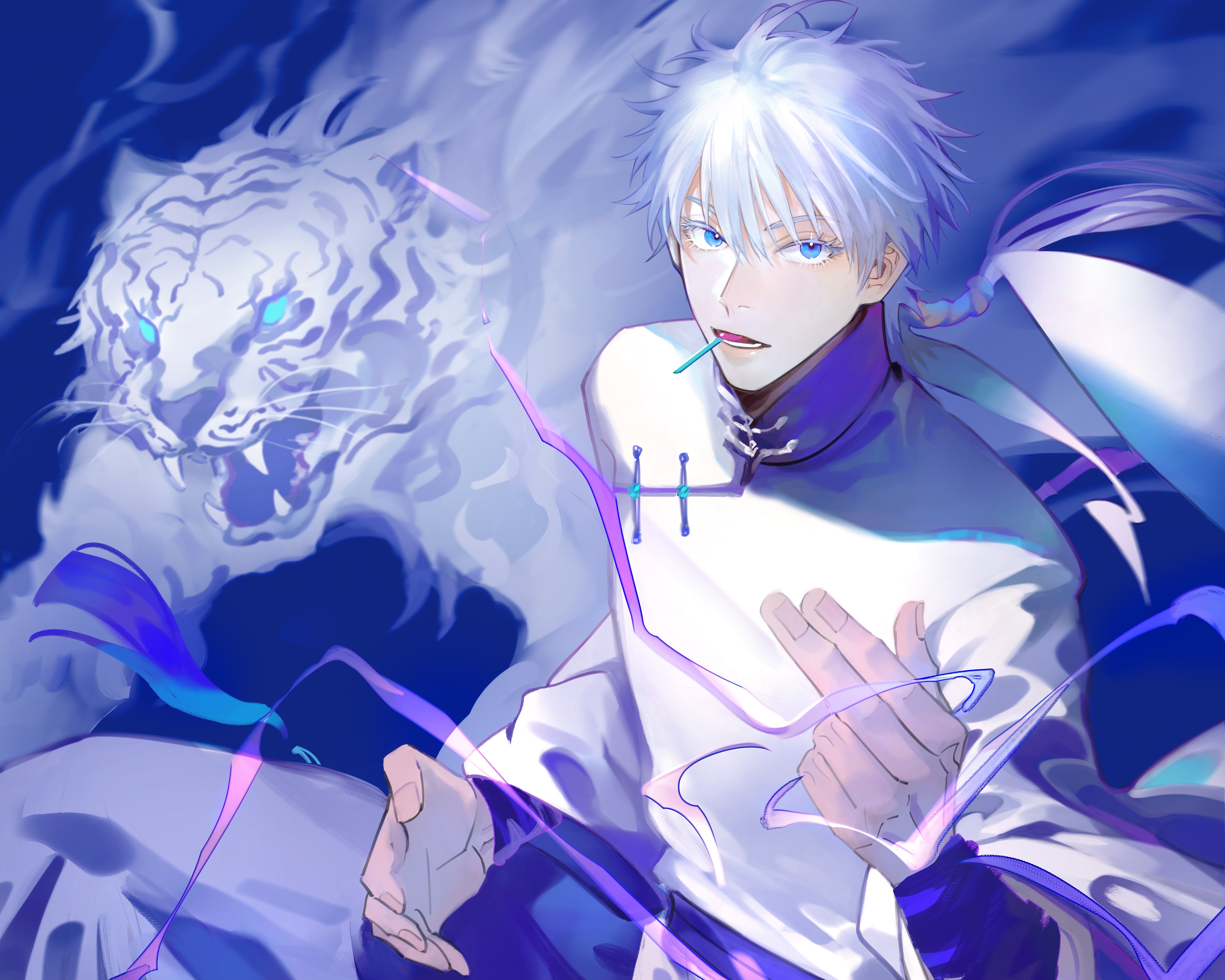 Satoru Gojo from Jujutsu Kaisen 4K HD Wallpaper