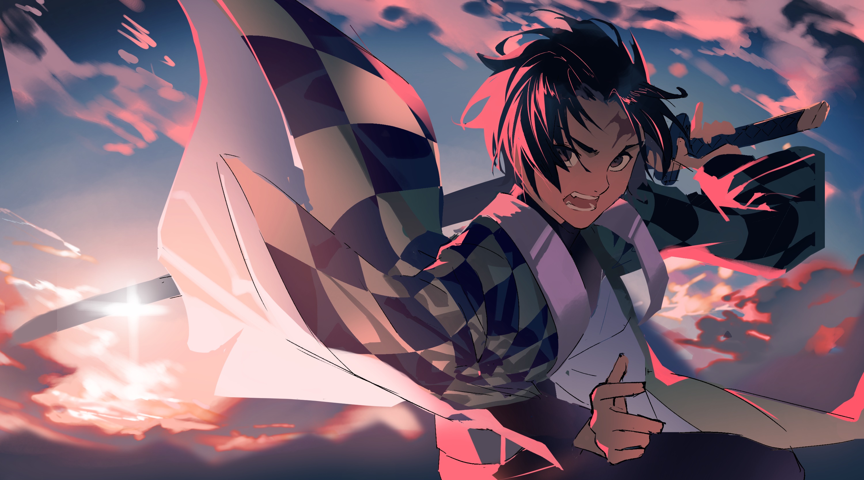 Tanjiro Kamado from Demon Slayer: Kimetsu No Yaiba HD Wallpaper