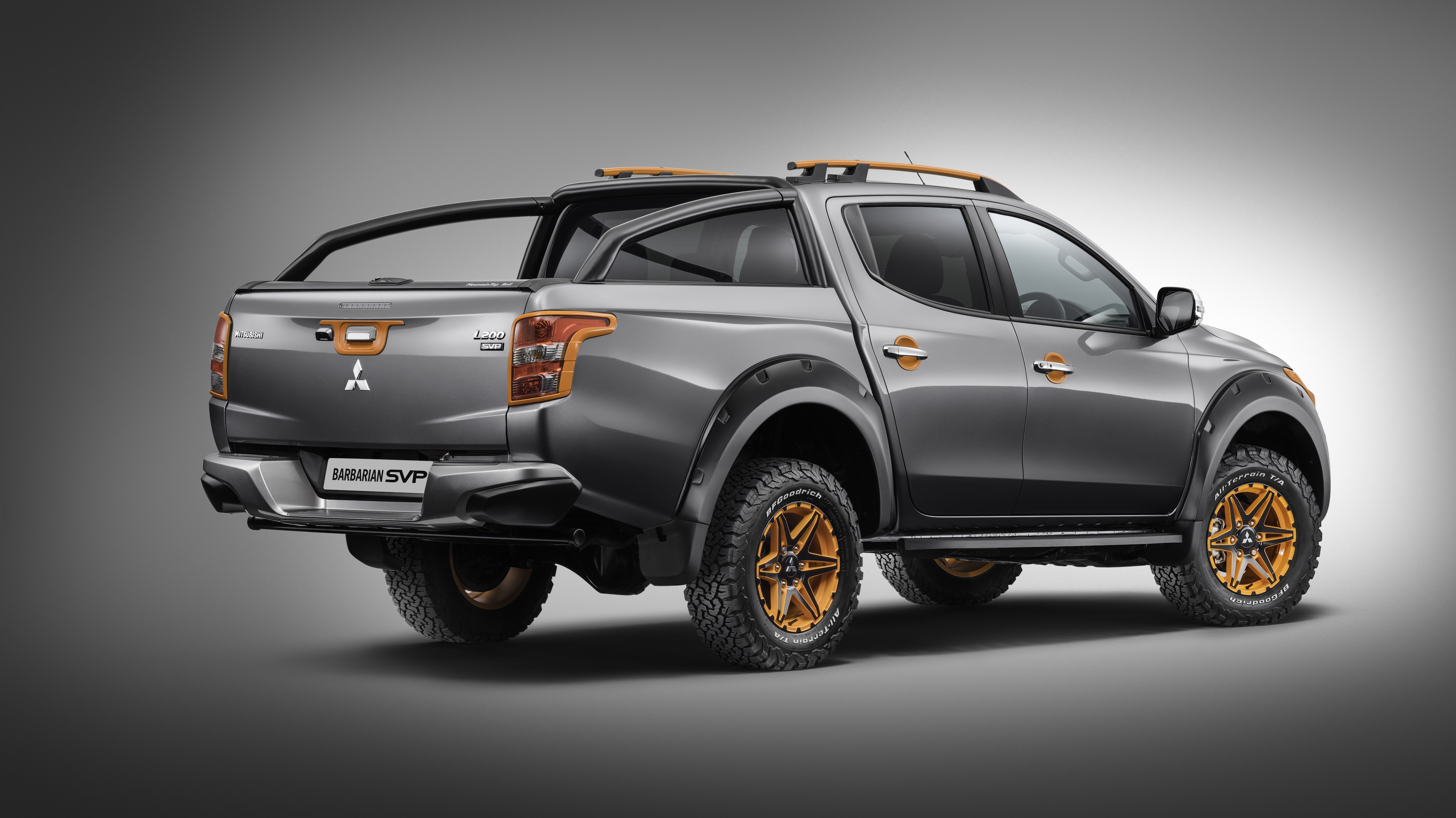 Mitsubishi L200 Barbarian SVP pickup truck HD Wallpaper