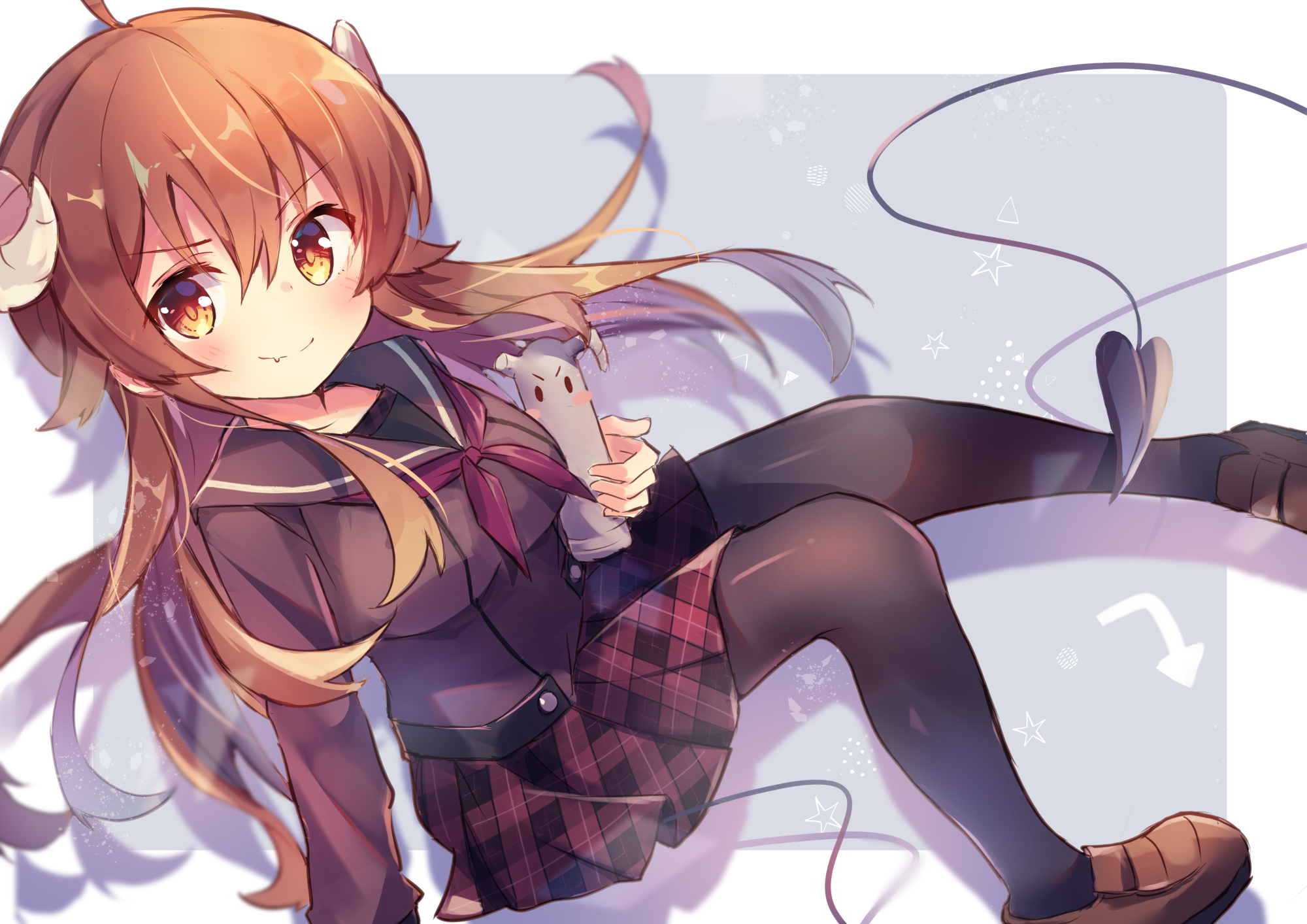 Shamiko from The Demon Girl Next Door HD Wallpaper