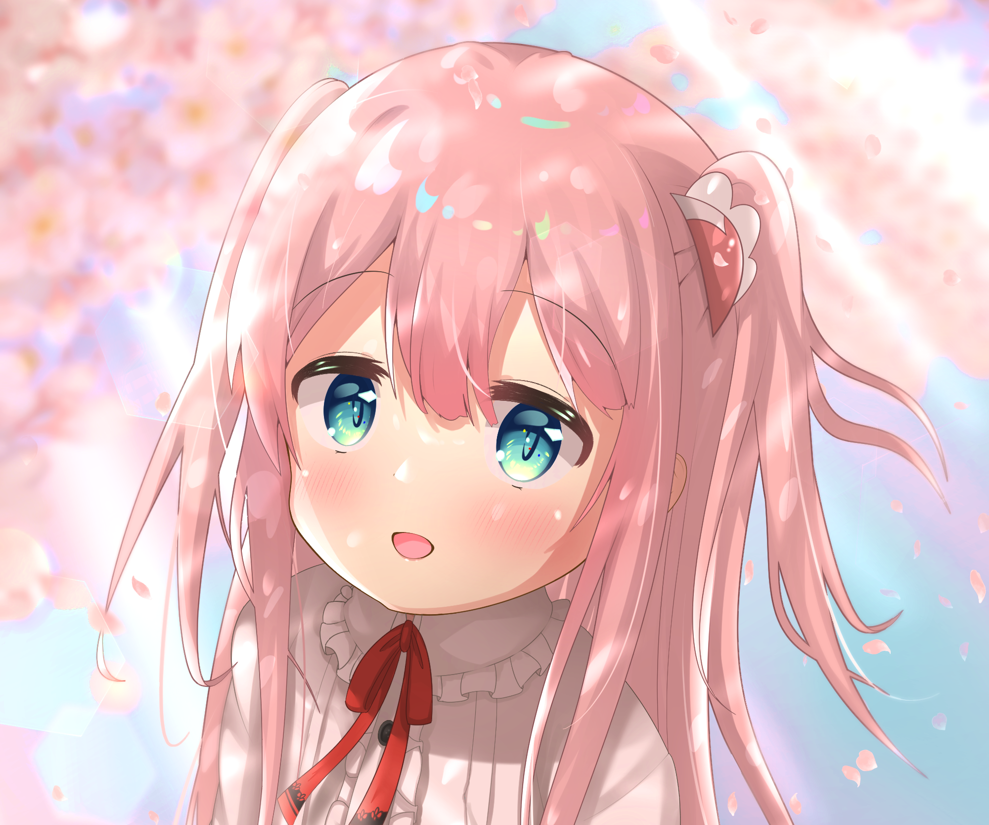 Momo Chiyoda from The Demon Girl Next Door HD Wallpaper