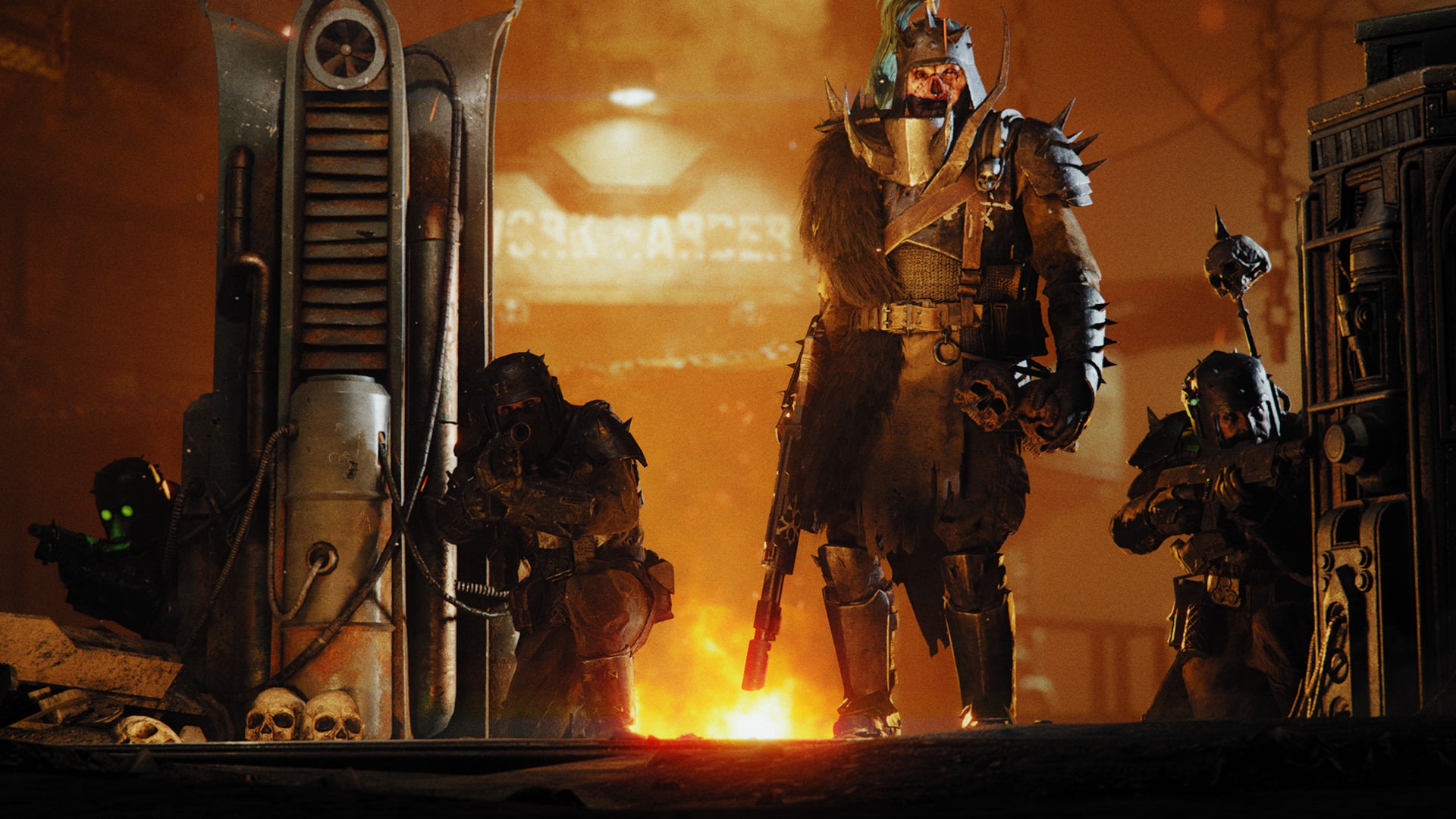 Warhammer 40,000: Darktide characters HD Wallpaper