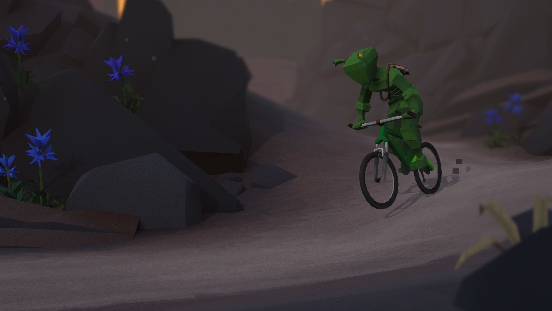 Lonely Mountains: Downhill HD Wallpaper