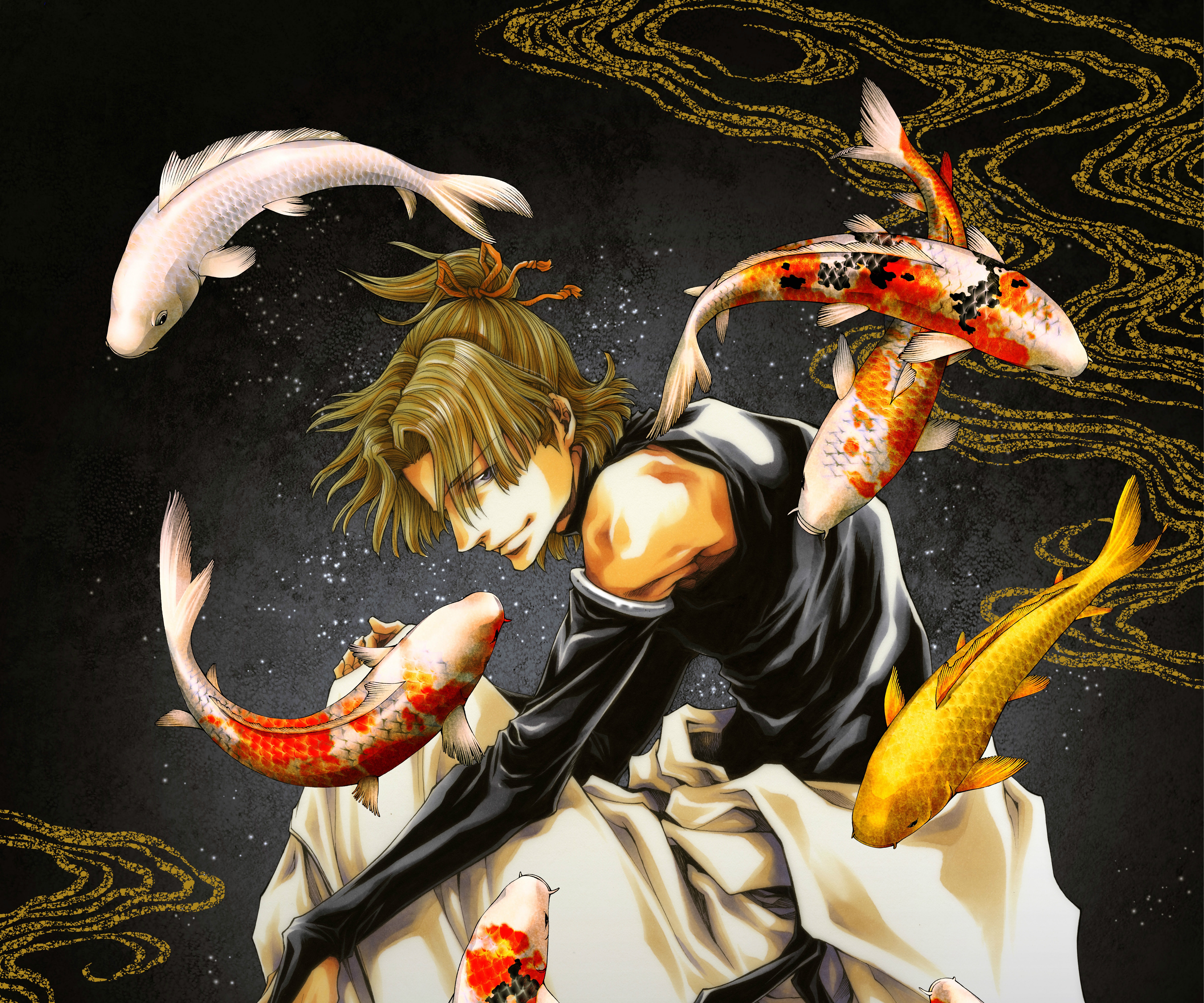 Koumyou Sanzo from Saiyuki 4K HD Wallpaper