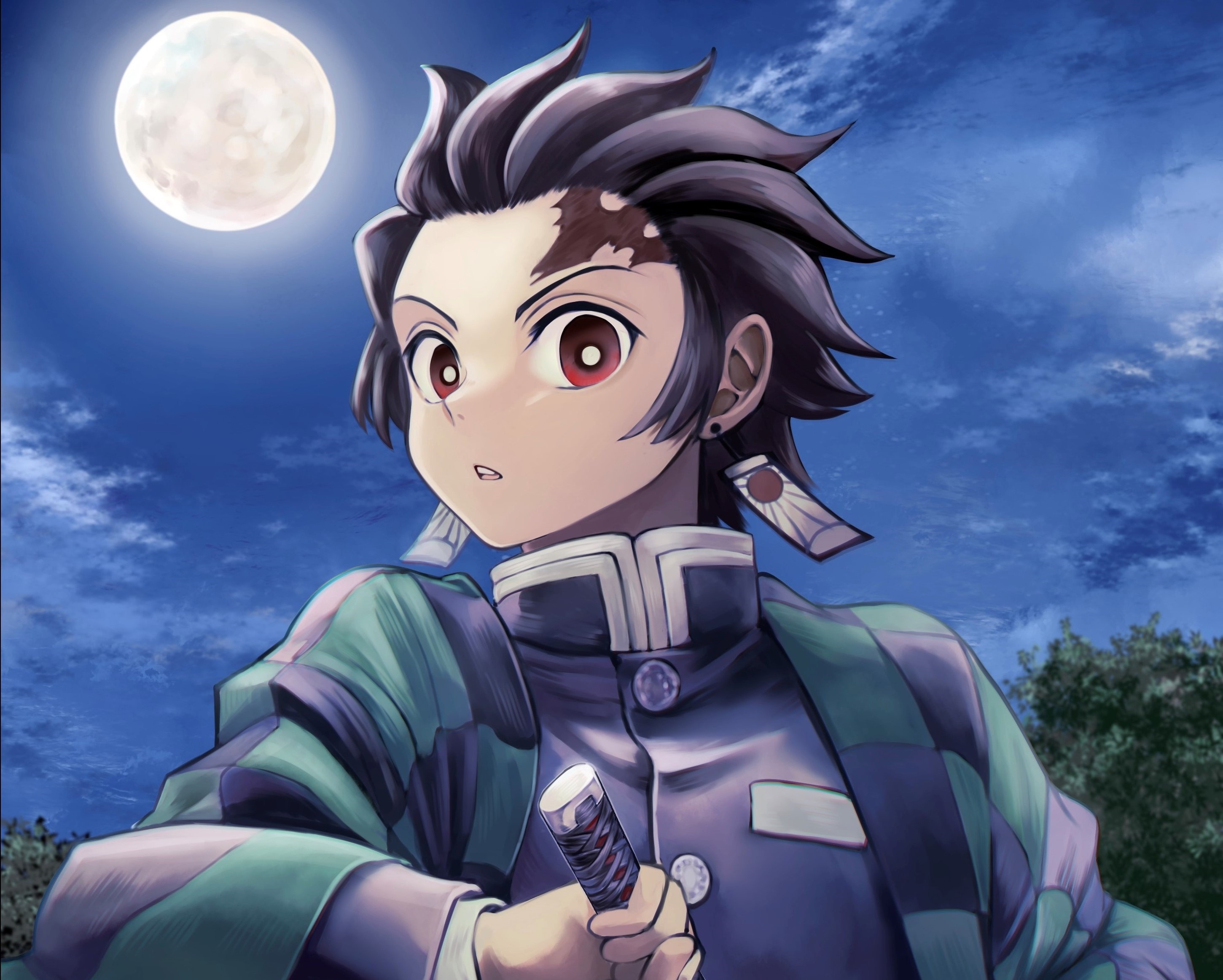 Tanjiro Kamado from Demon Slayer: Kimetsu No Yaiba HD Wallpaper