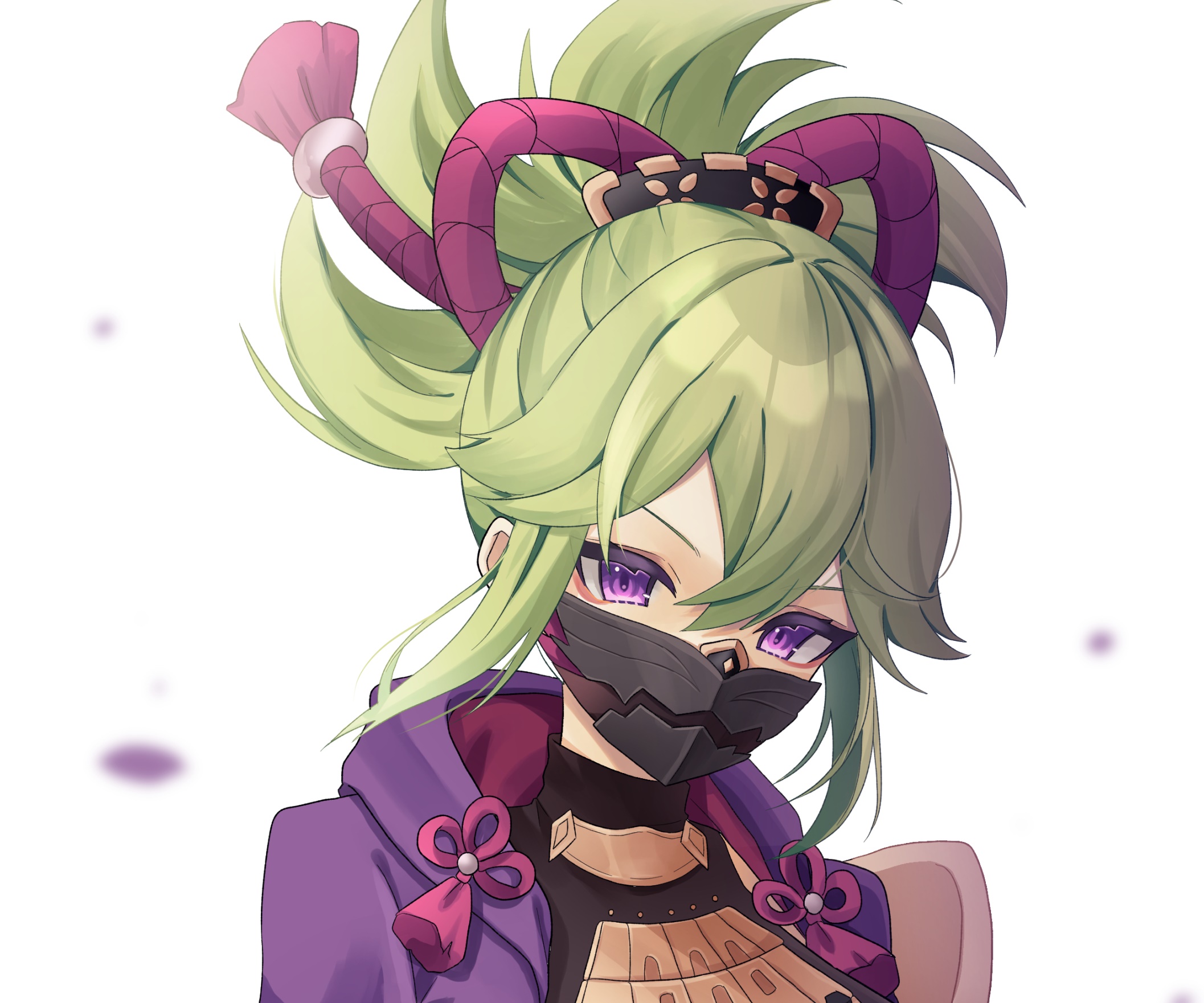 Kuki Shinobu from Genshin Impact HD Wallpaper
