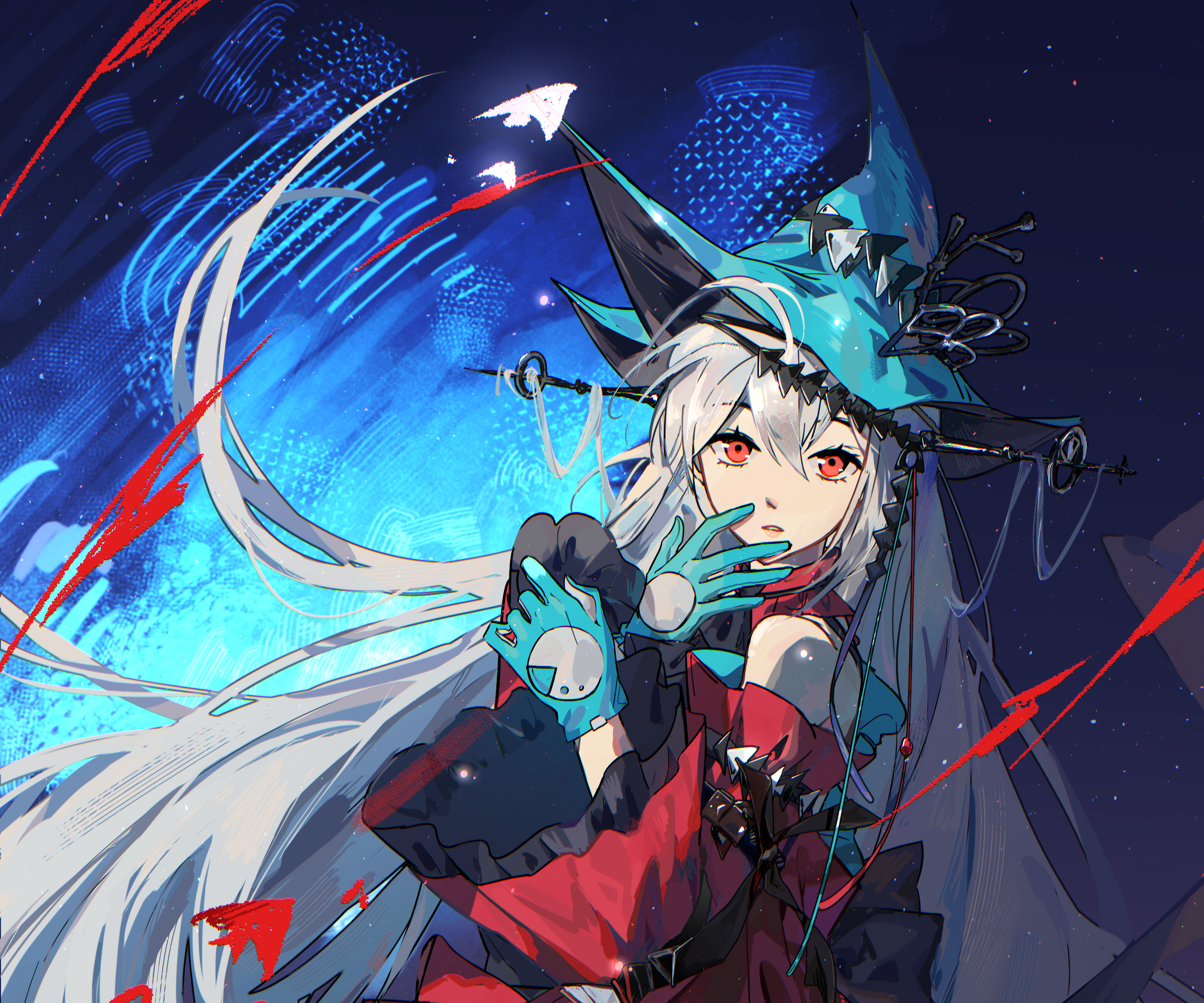 Skadi from Arknights HD Wallpaper
