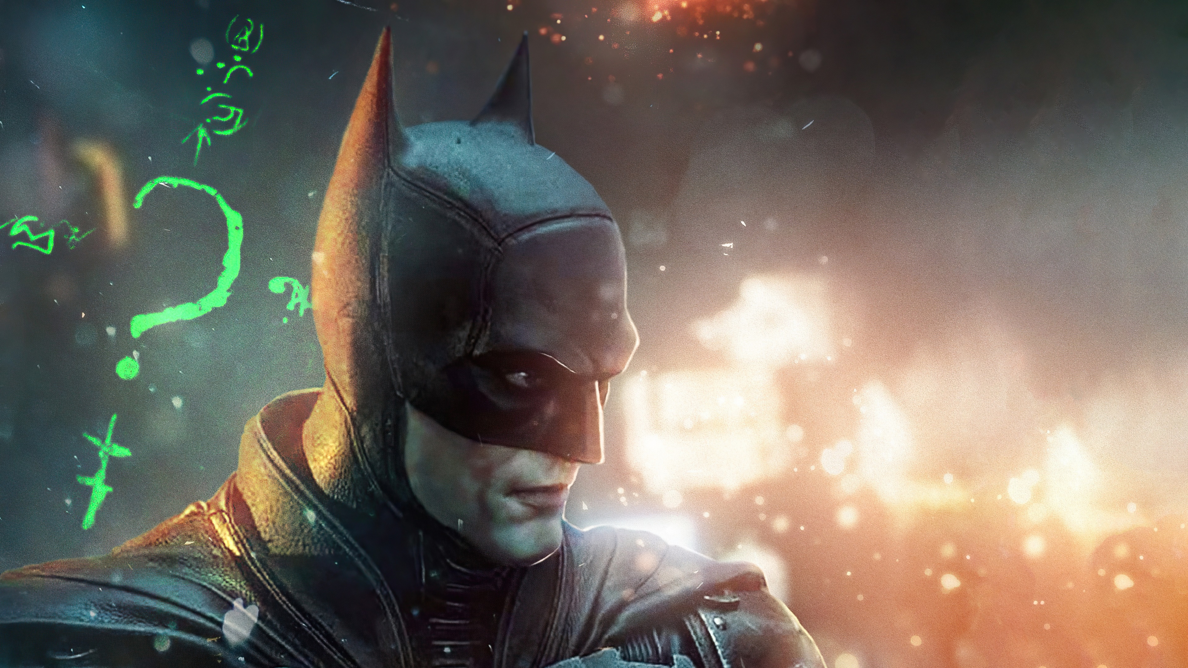 The Batman from The Batman 4K HD Wallpaper