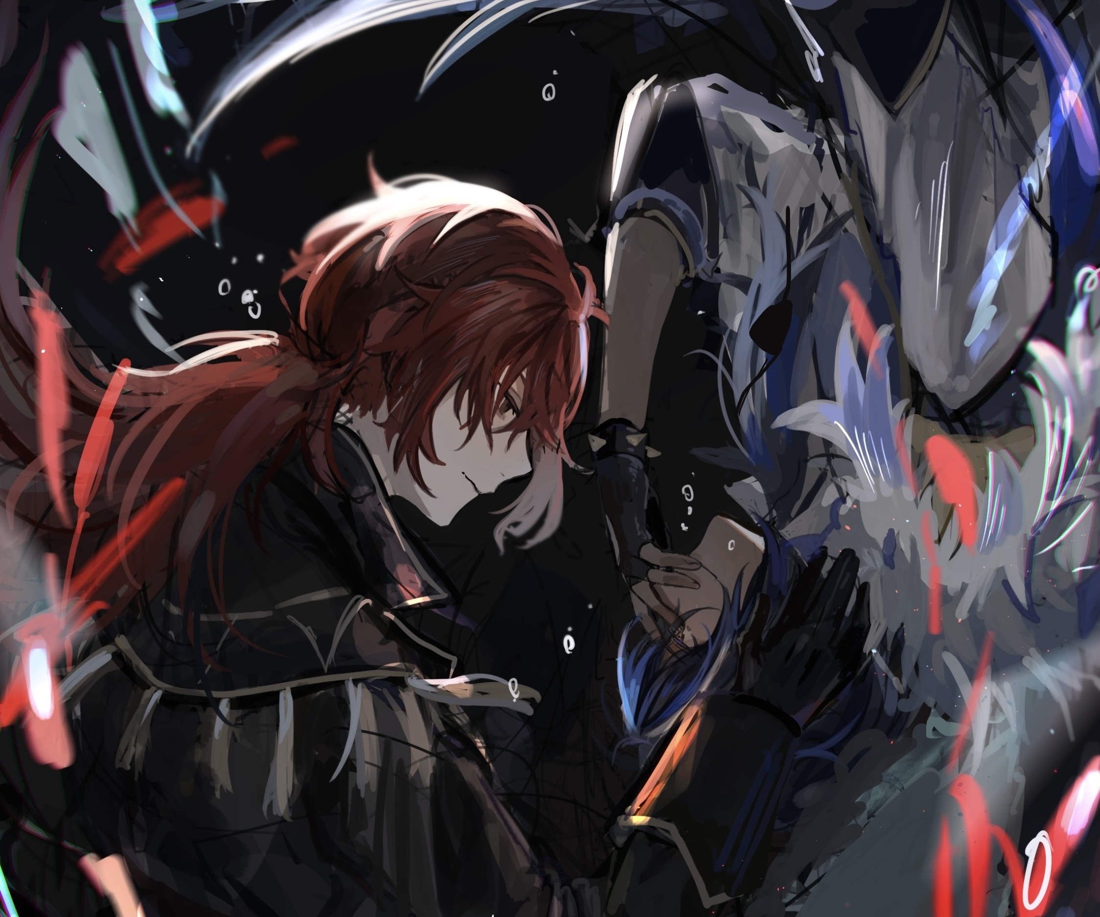 Diluc and Kaeya from Genshin Impact HD Wallpaper