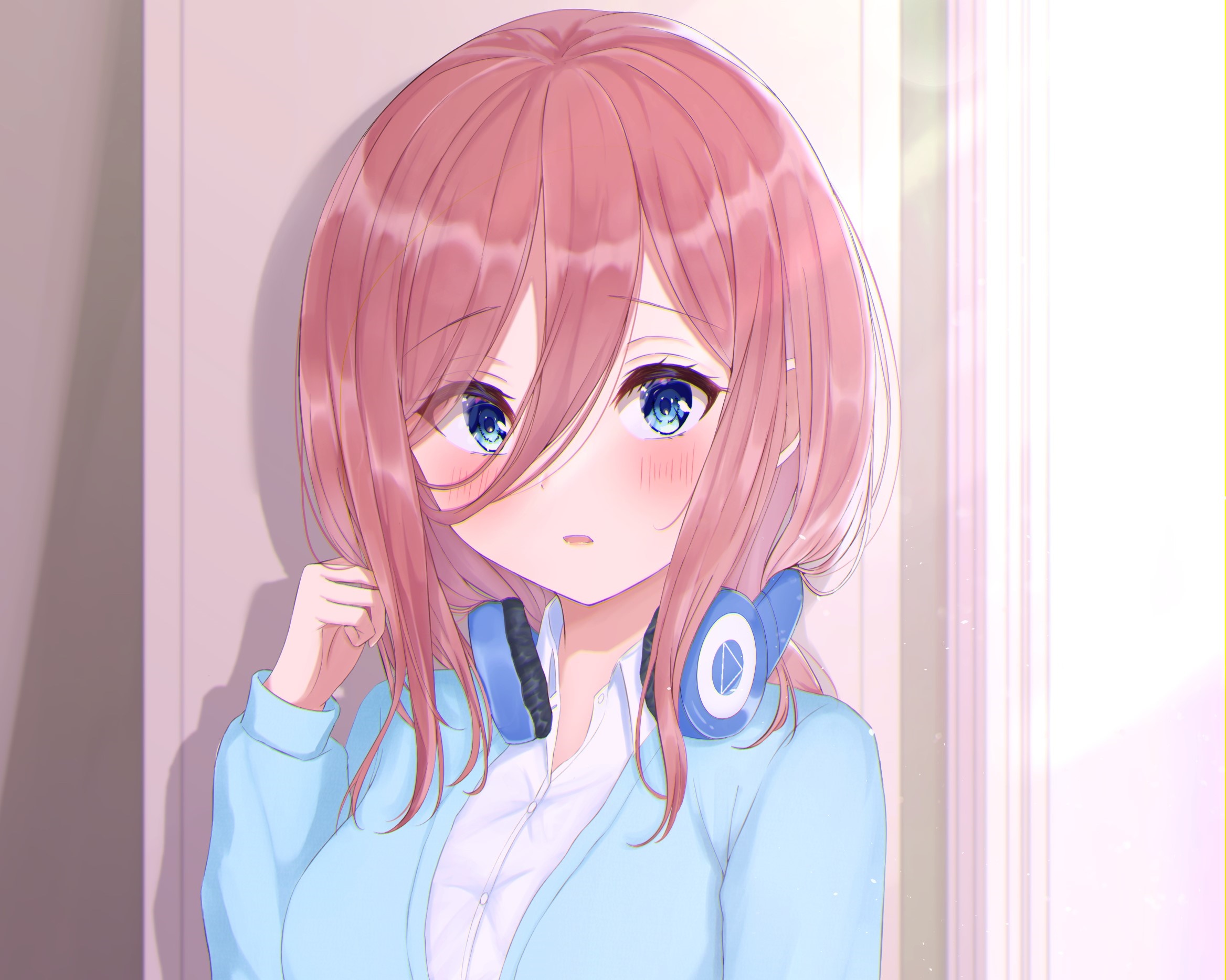 Miku Nakano from The Quintessential Quintuplets HD Wallpaper