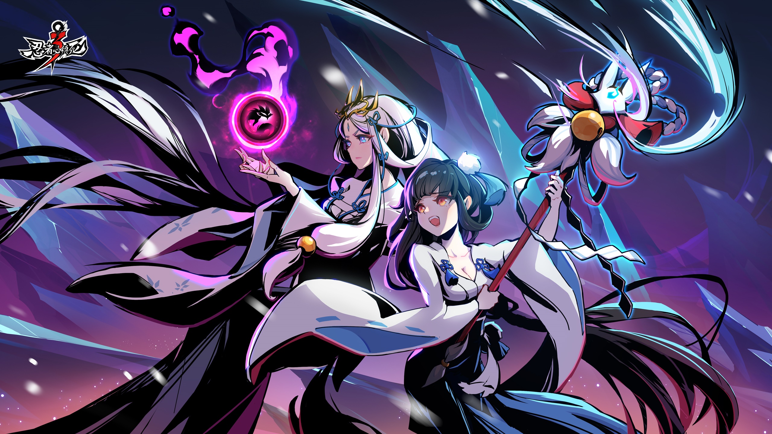 Two women from Ninja Must Die 3 HD Wallpaper