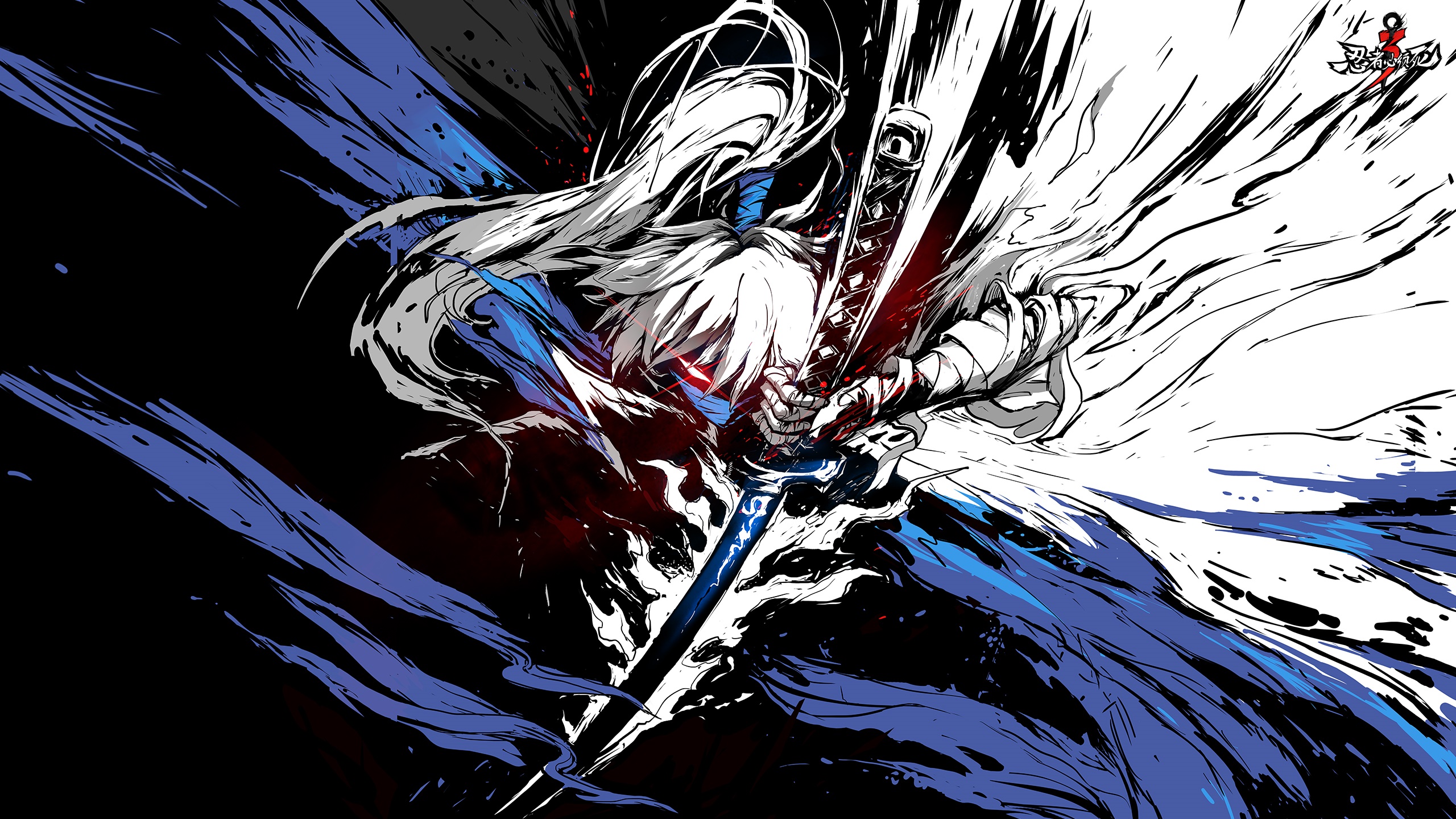 Ninja Must Die 3 character with sword HD Wallpaper
