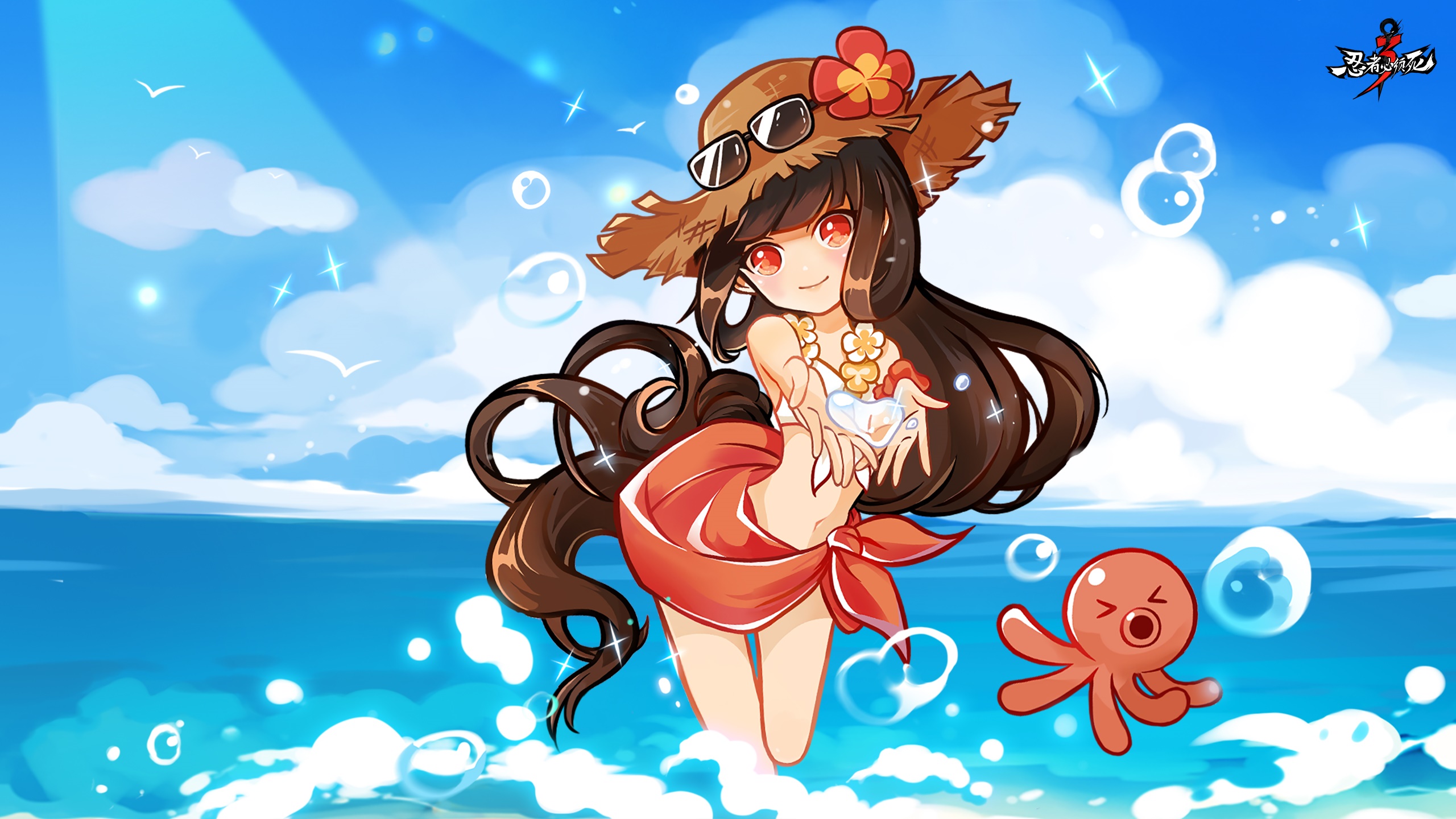 Girl in swimsuit from Ninja Must Die 3 HD Wallpaper