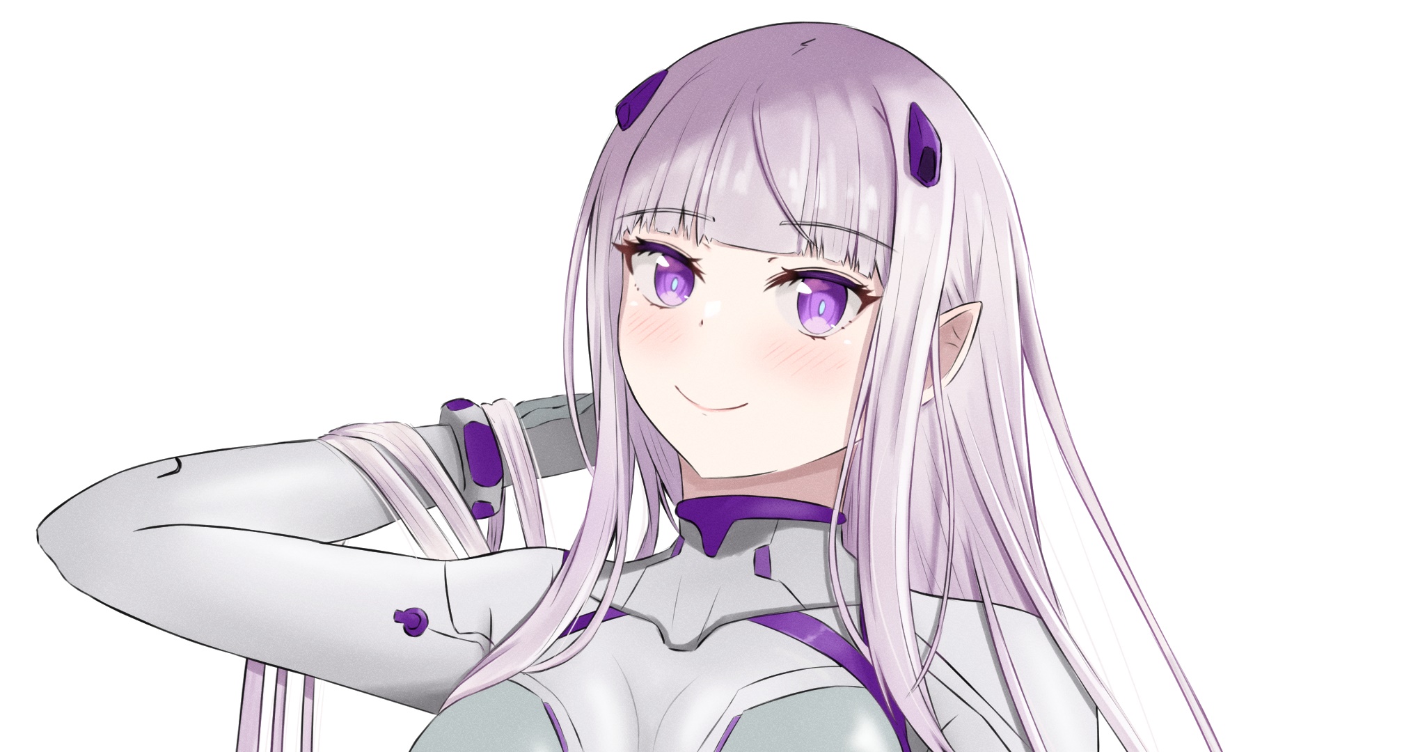 Emilia from Re:ZERO -Starting Life In Another World- HD Wallpaper