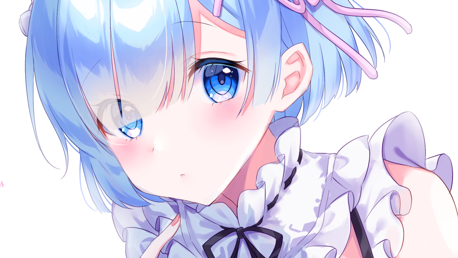 Rem from Re:ZERO -Starting Life In Another World- HD Wallpaper