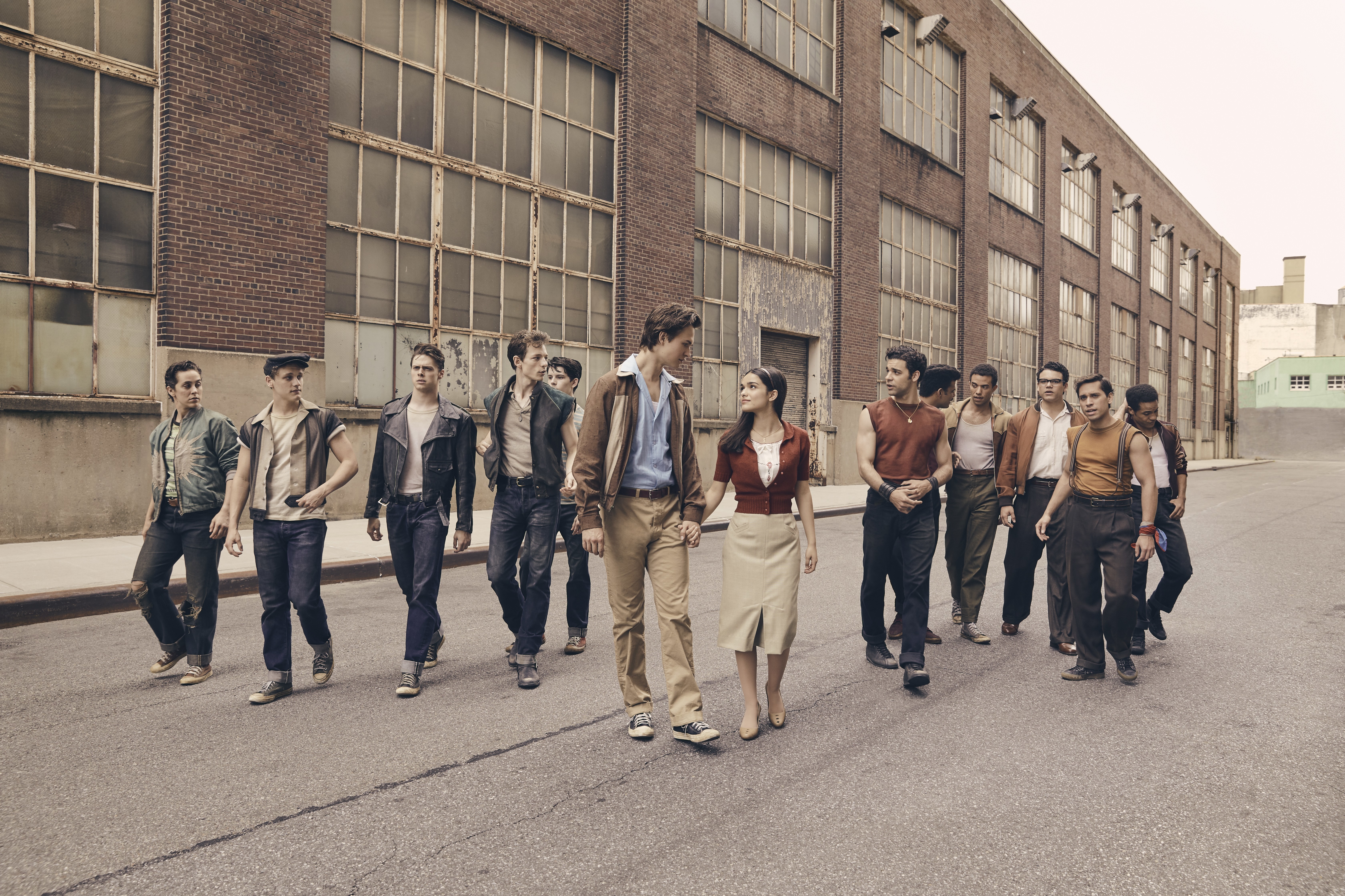 West Side Story (2021) 4K Ansel Elgort Rachel Zegler HD Wallpaper