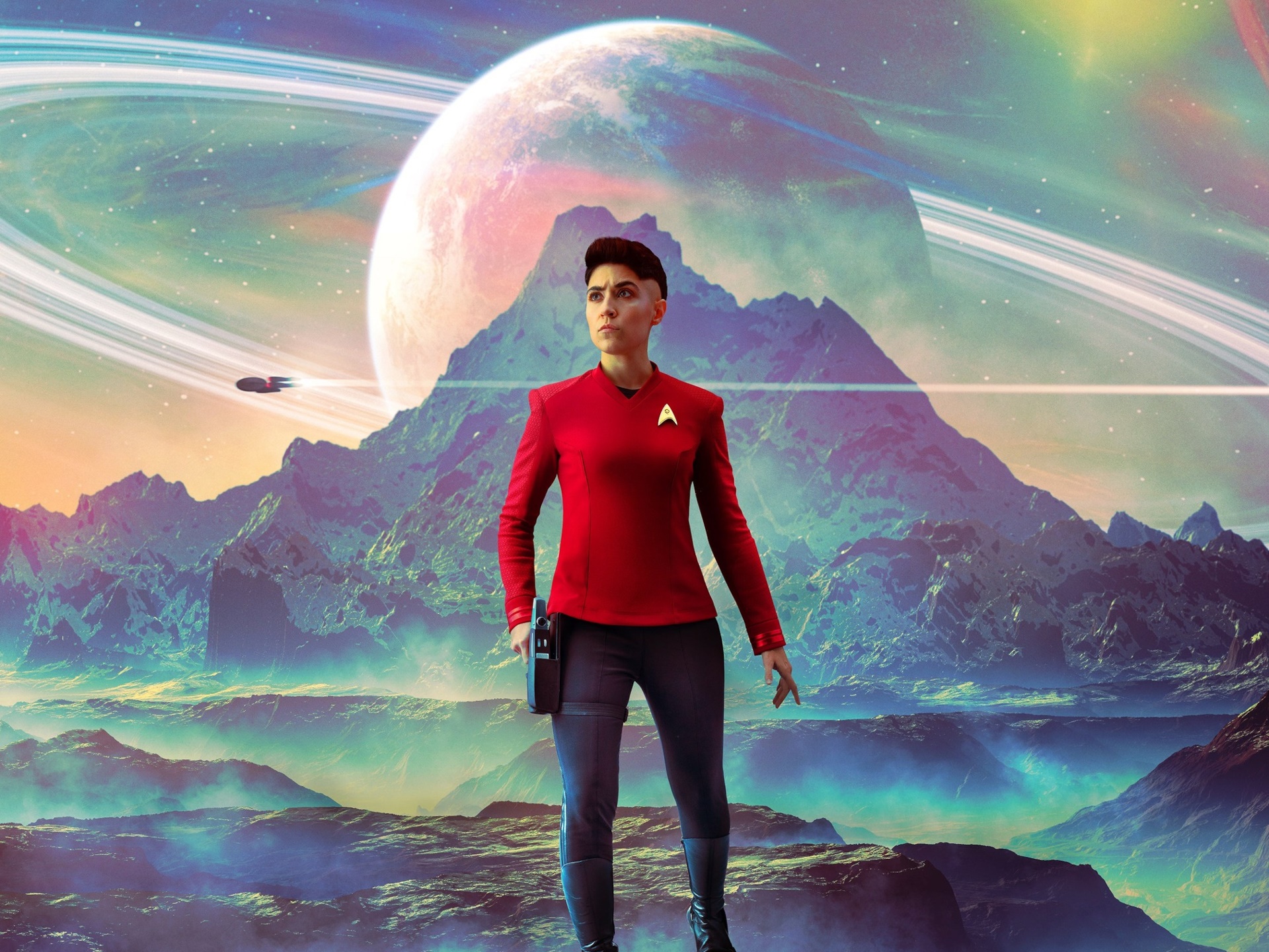 Erica Ortegas from Star Trek: Strange New Worlds HD Wallpaper