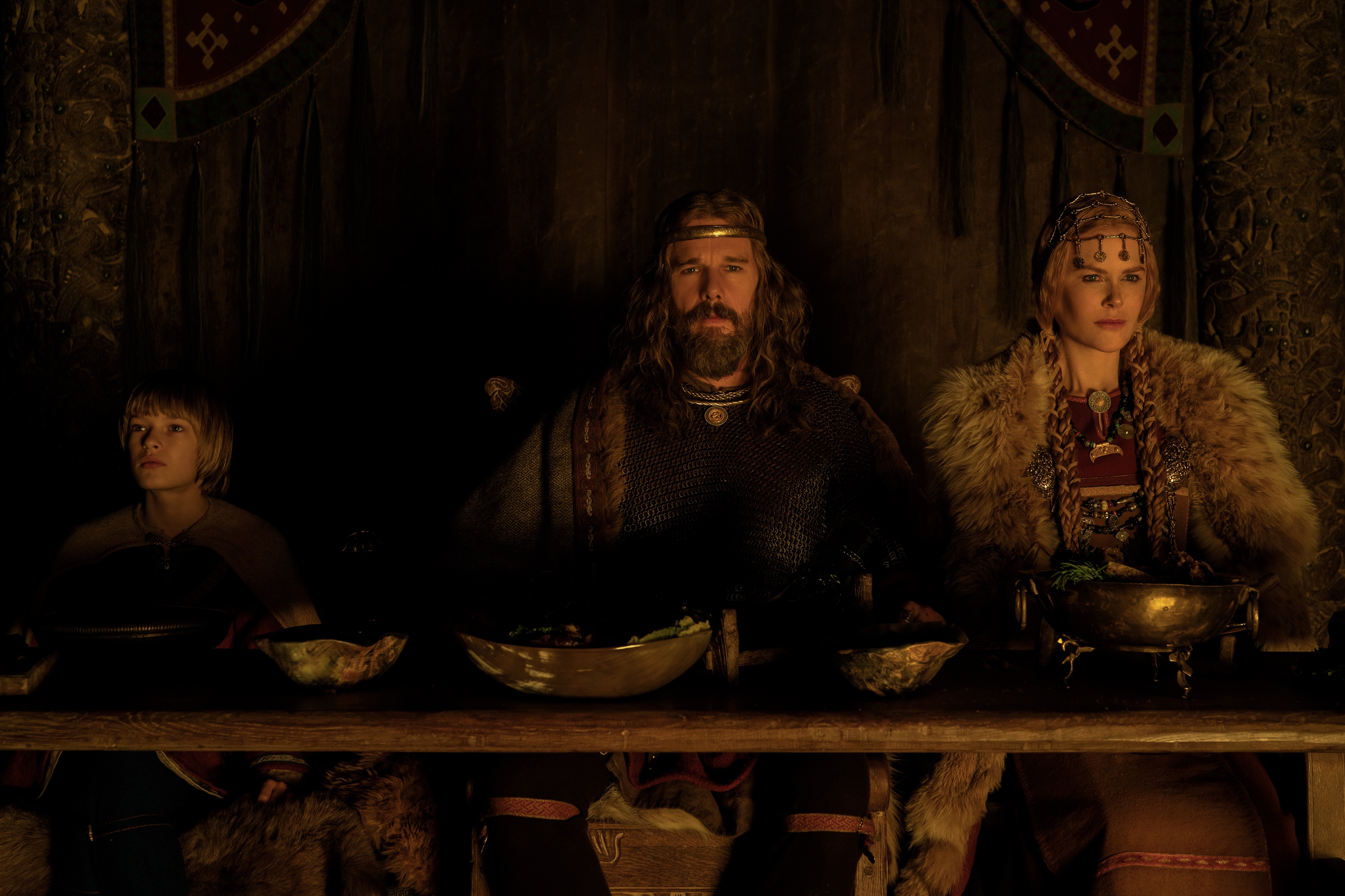 The Northman 4K: Ethan Hawke and Nicole Kidman HD Wallpaper