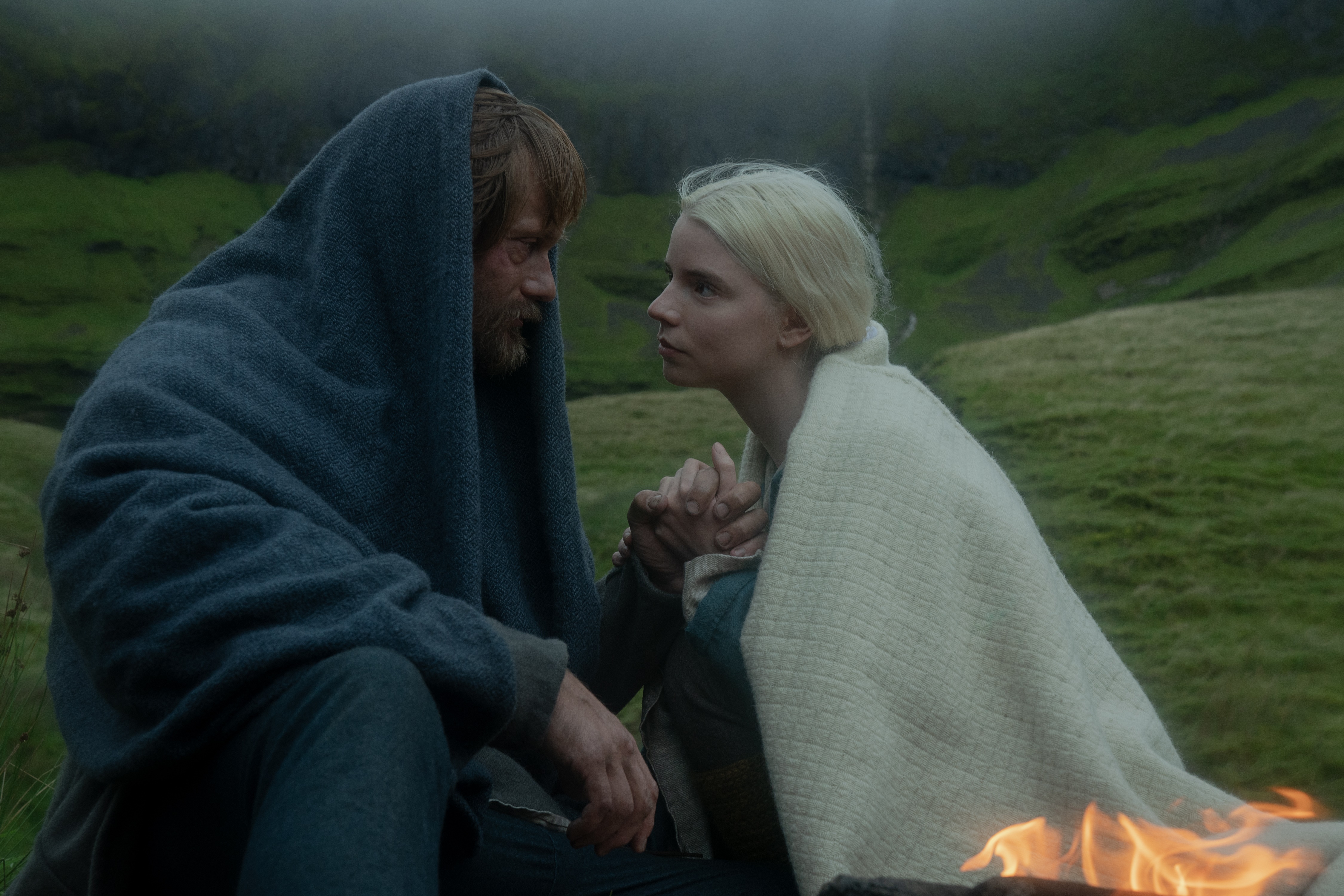 The Northman 4K: Alexander Skarsgård and Anya Taylor-Joy HD Wallpaper