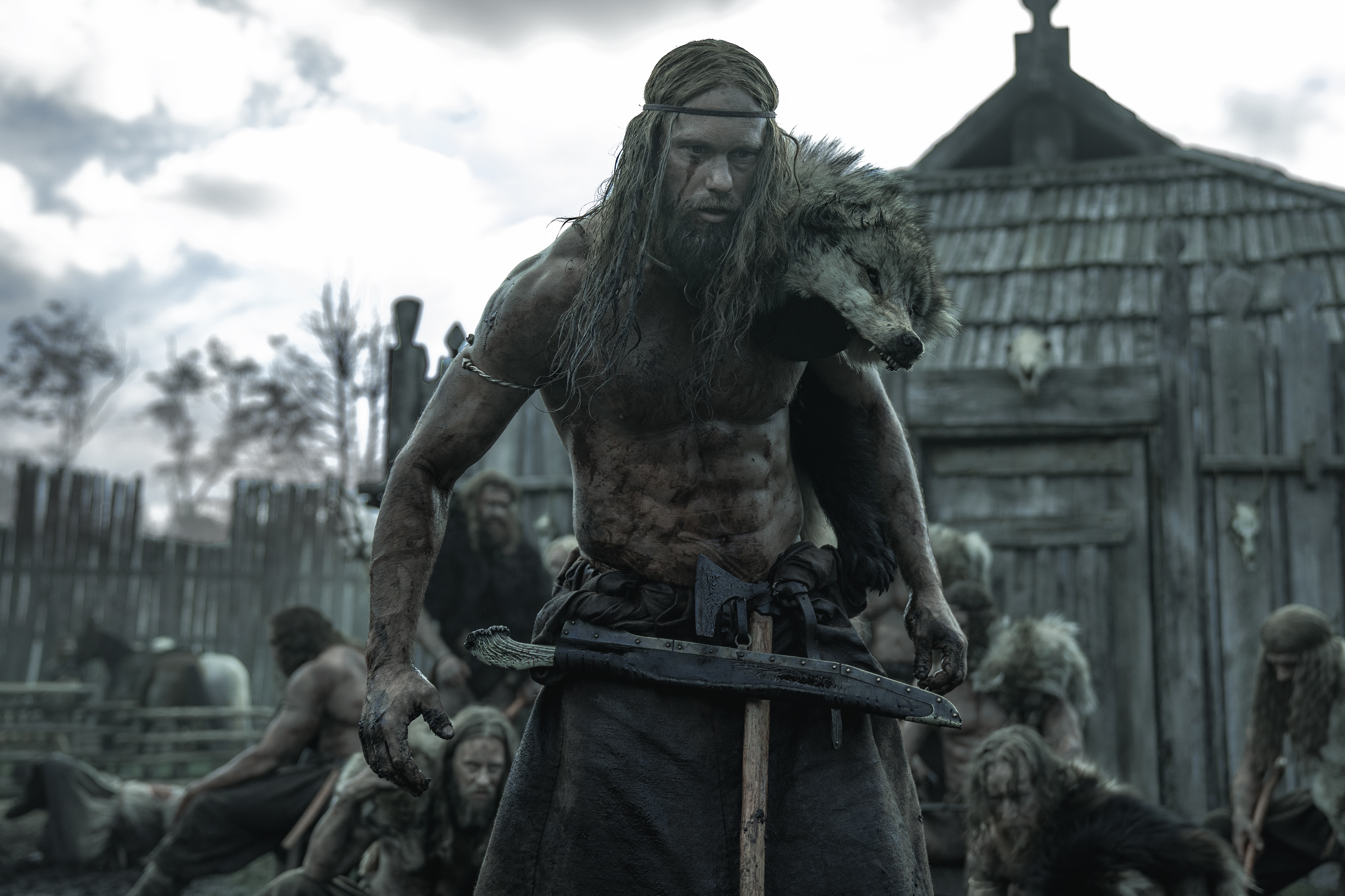 Amleth from The Northman 4K HD Wallpaper