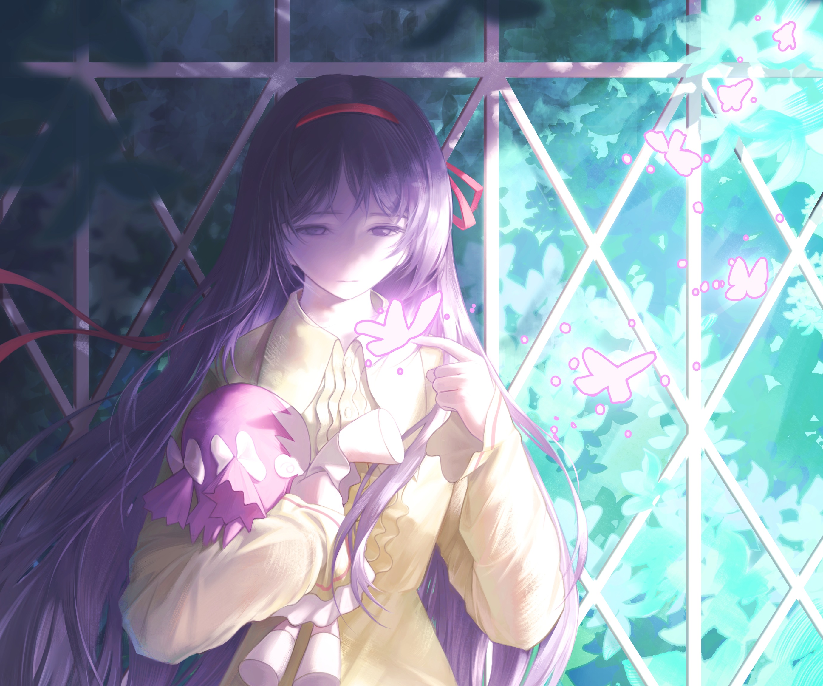 Homura Akemi from Puella Magi Madoka Magica HD Wallpaper