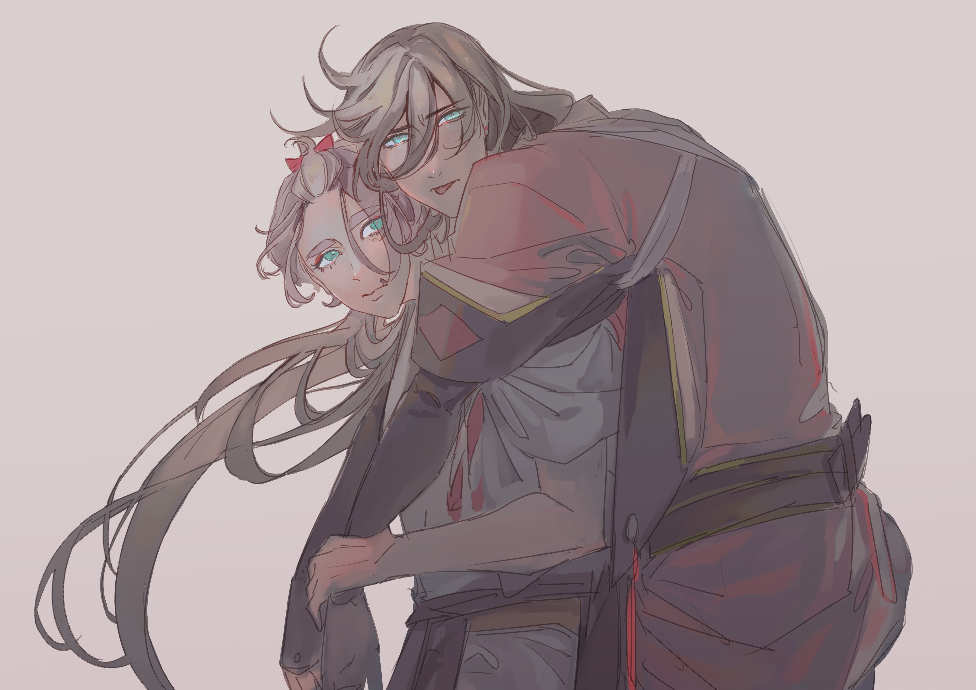 Izumi no Kami Kanesada and Kasen Kanesada from Touken Ranbu 4K HD Wallpaper
