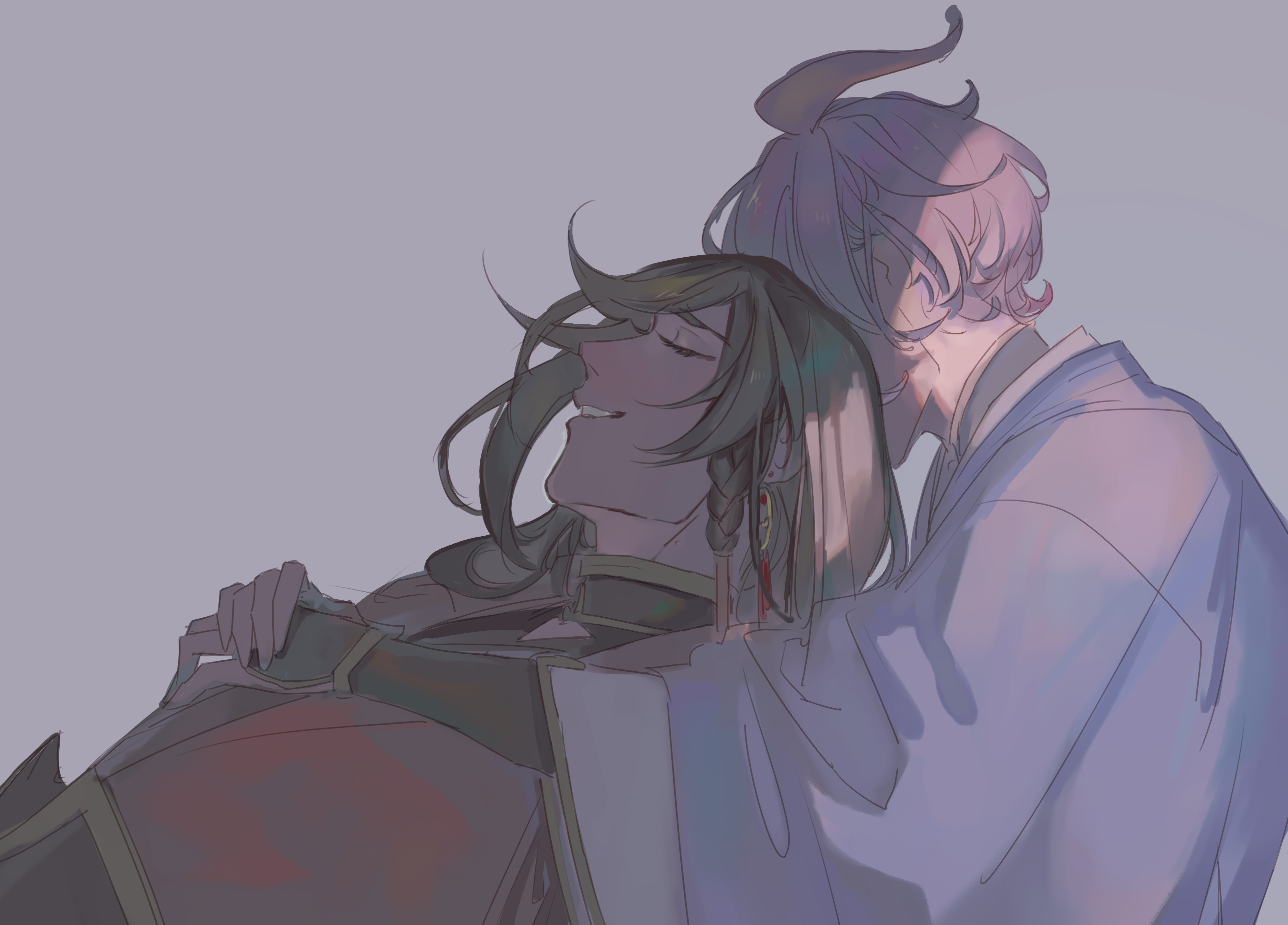 Kasen Kanesada and Izumi no Kami Kanesada from Touken Ranbu HD Wallpaper