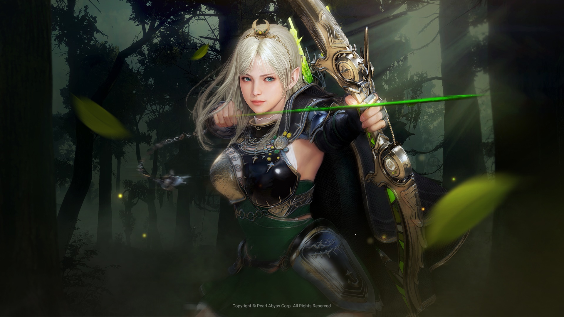 Female Archer from Black Desert Online HD Wallpaper