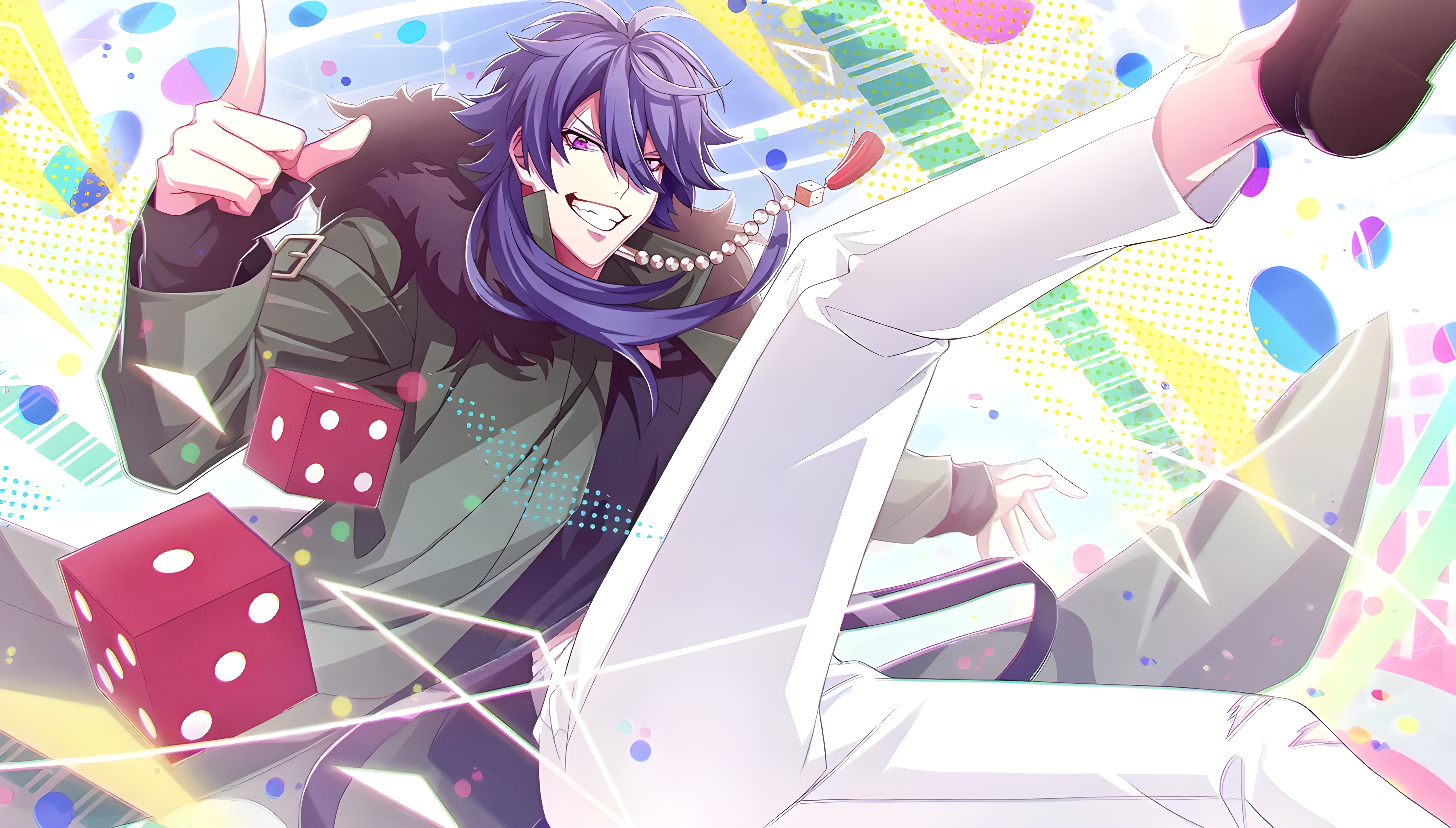 Dice Arisugawa from Hypnosis Mic 4K HD Wallpaper