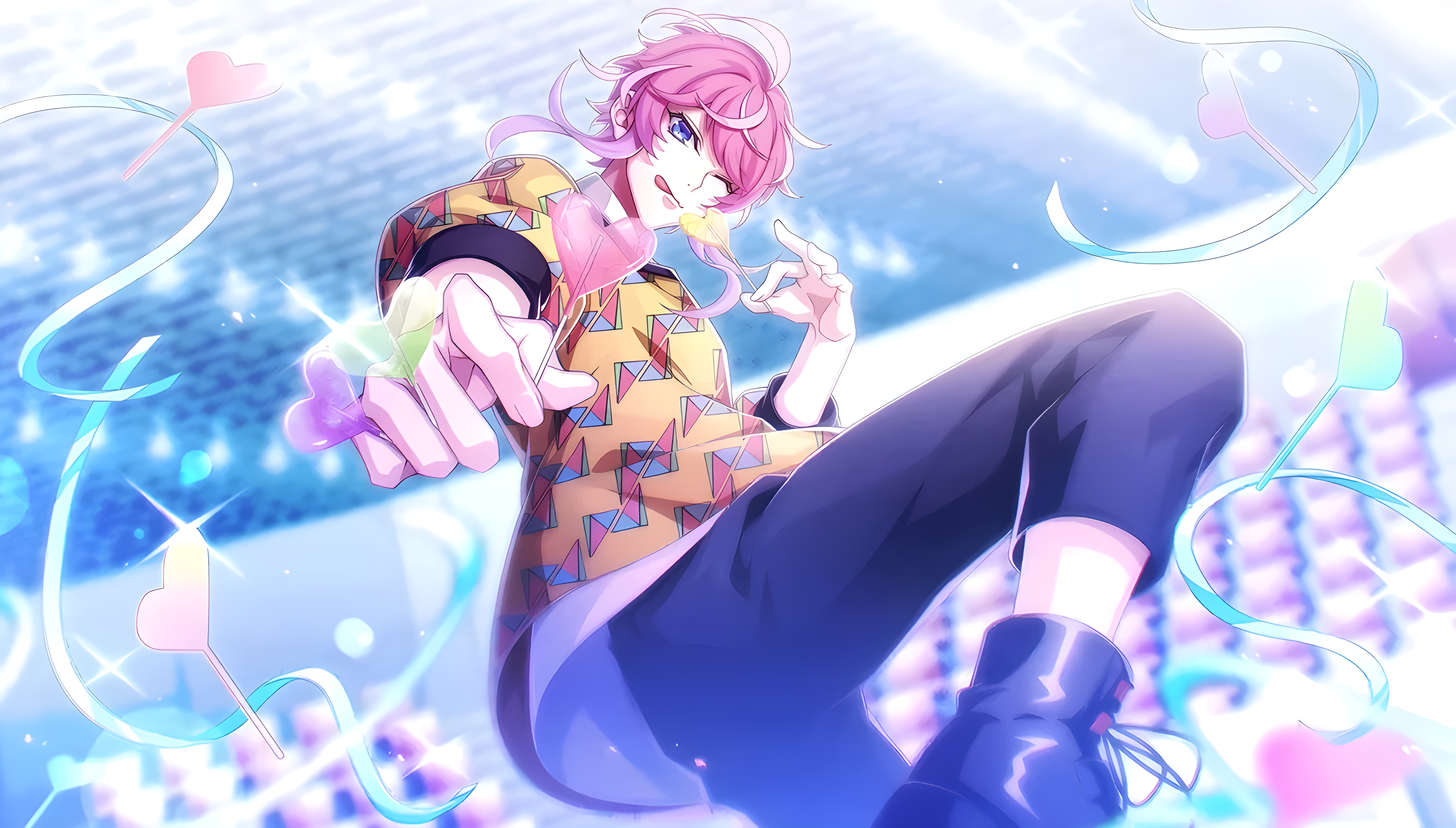 Ramuda Amemura from Hypnosis Mic 4K HD Wallpaper