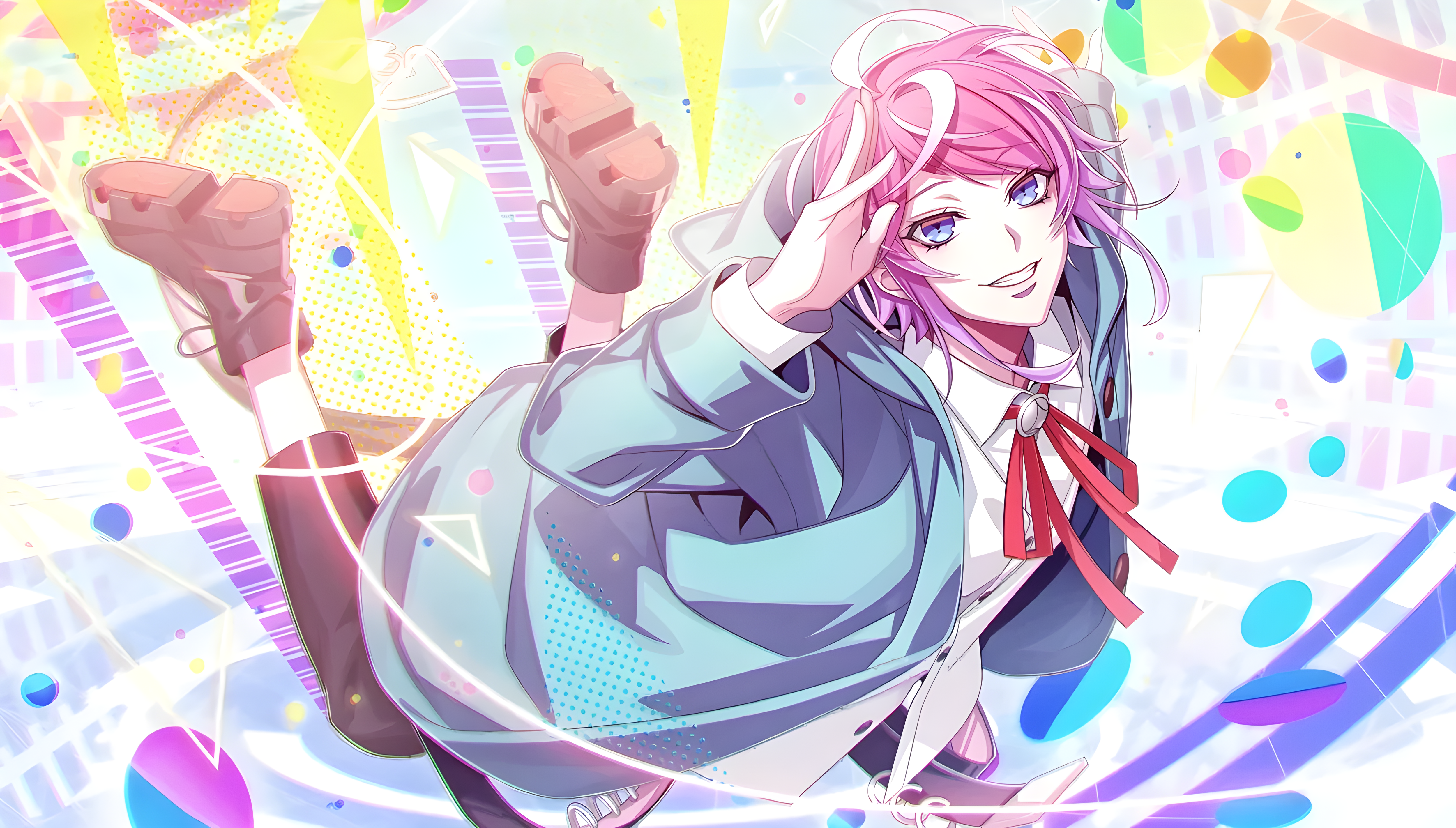 Ramuda Amemura from Hypnosis Mic 4K HD Wallpaper