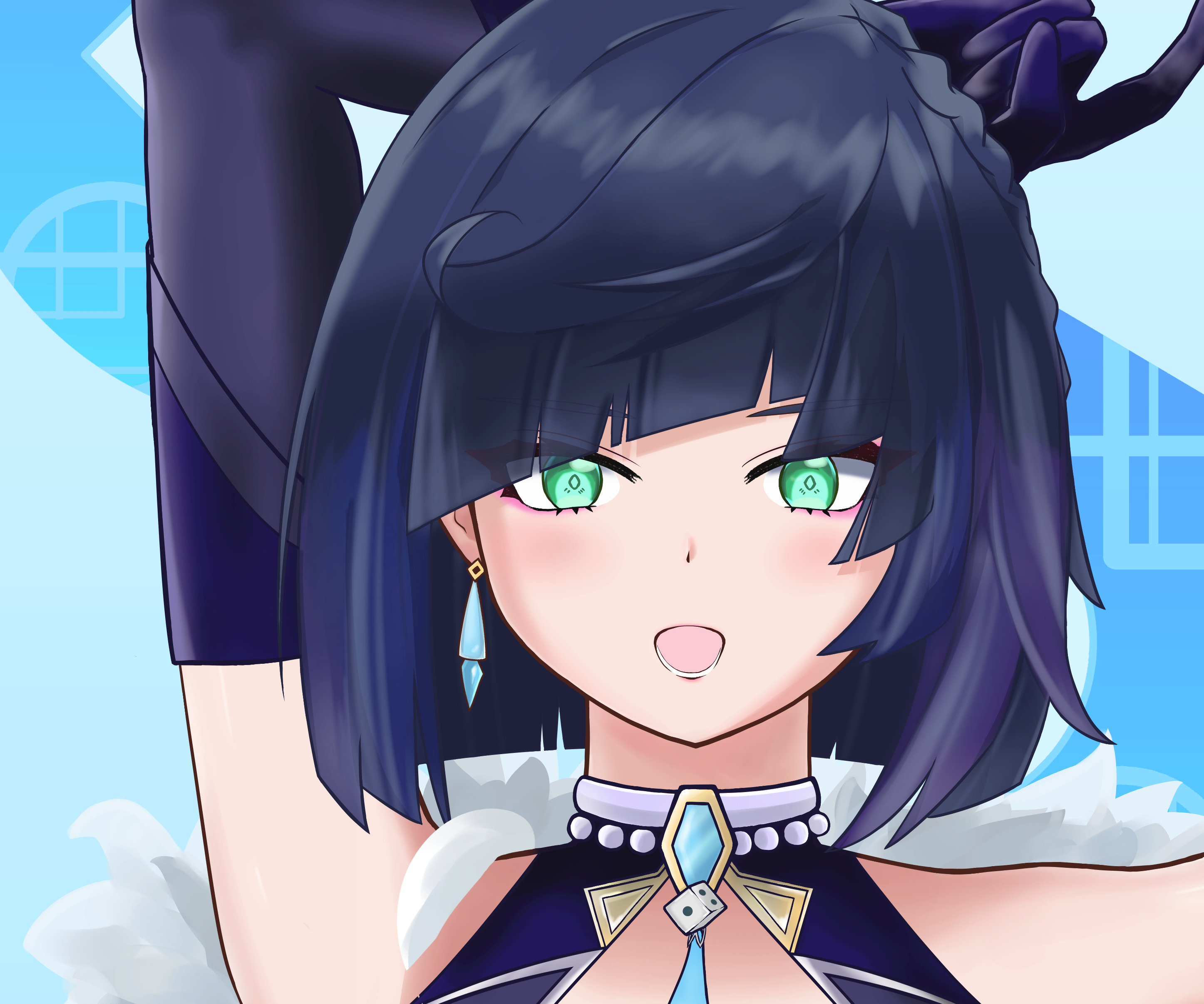 Yelan from Genshin Impact HD Wallpaper