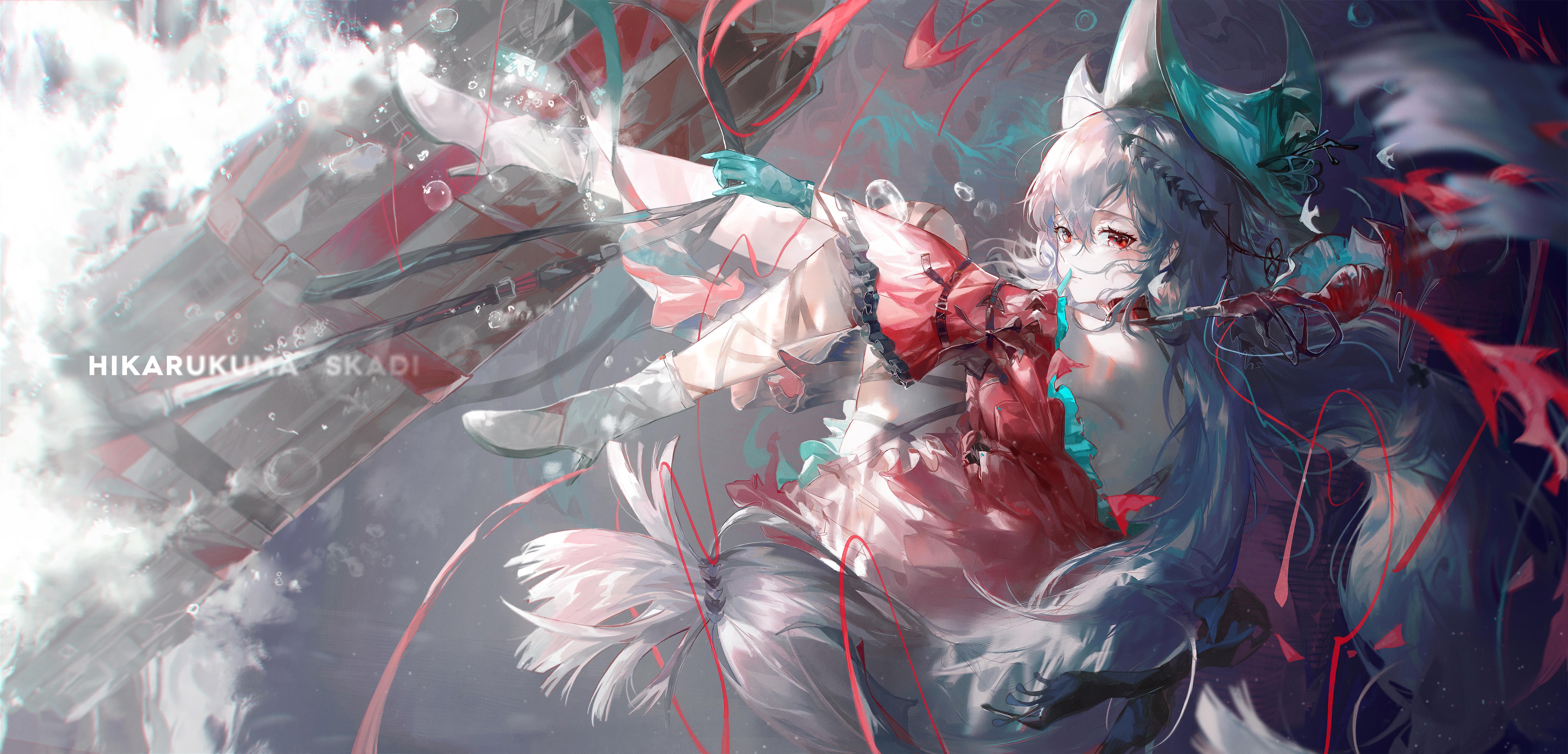Skadi from Arknights 4K HD Wallpaper