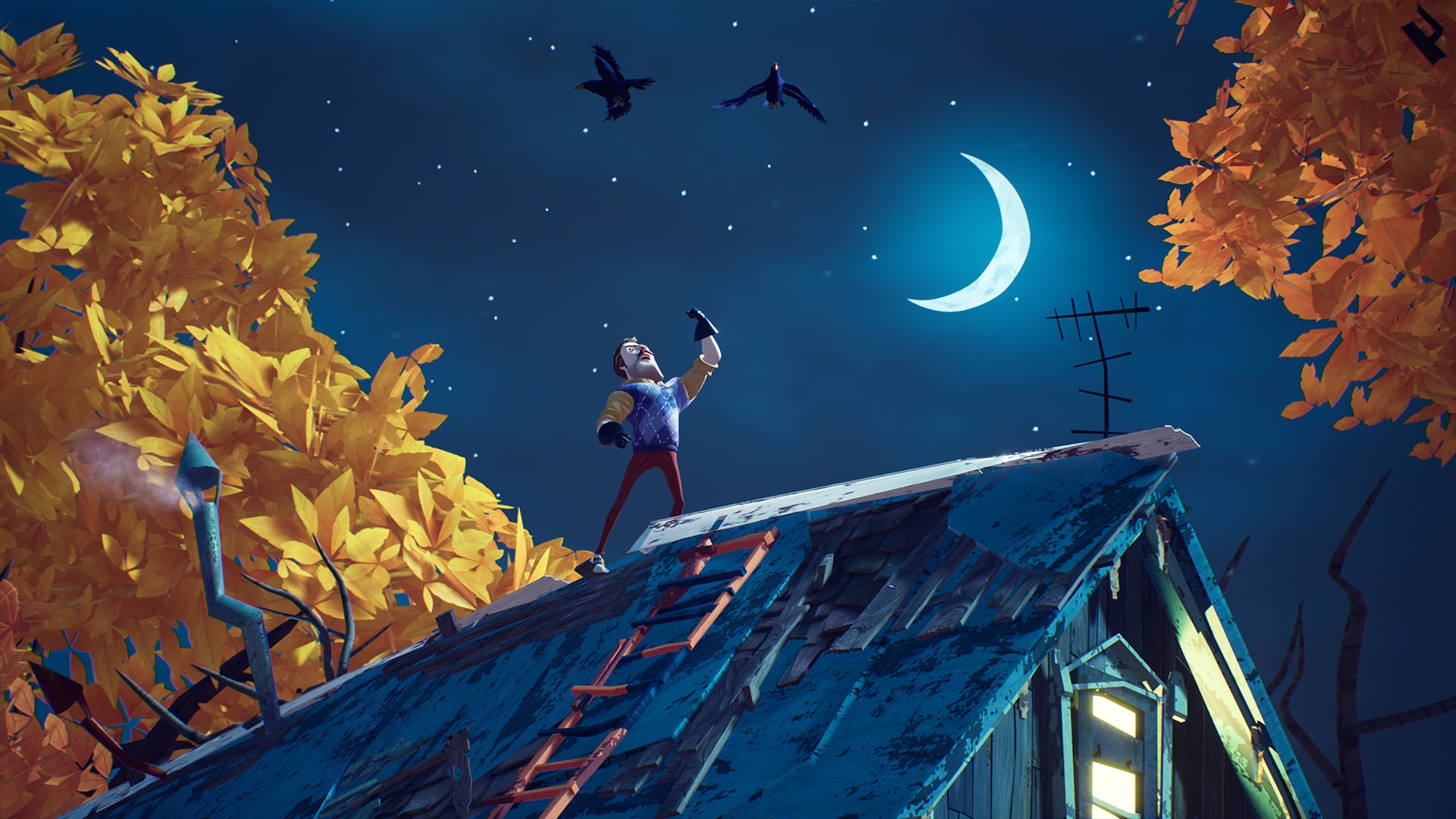 Neighbor from Hello Neighbor 2 HD Wallpaper