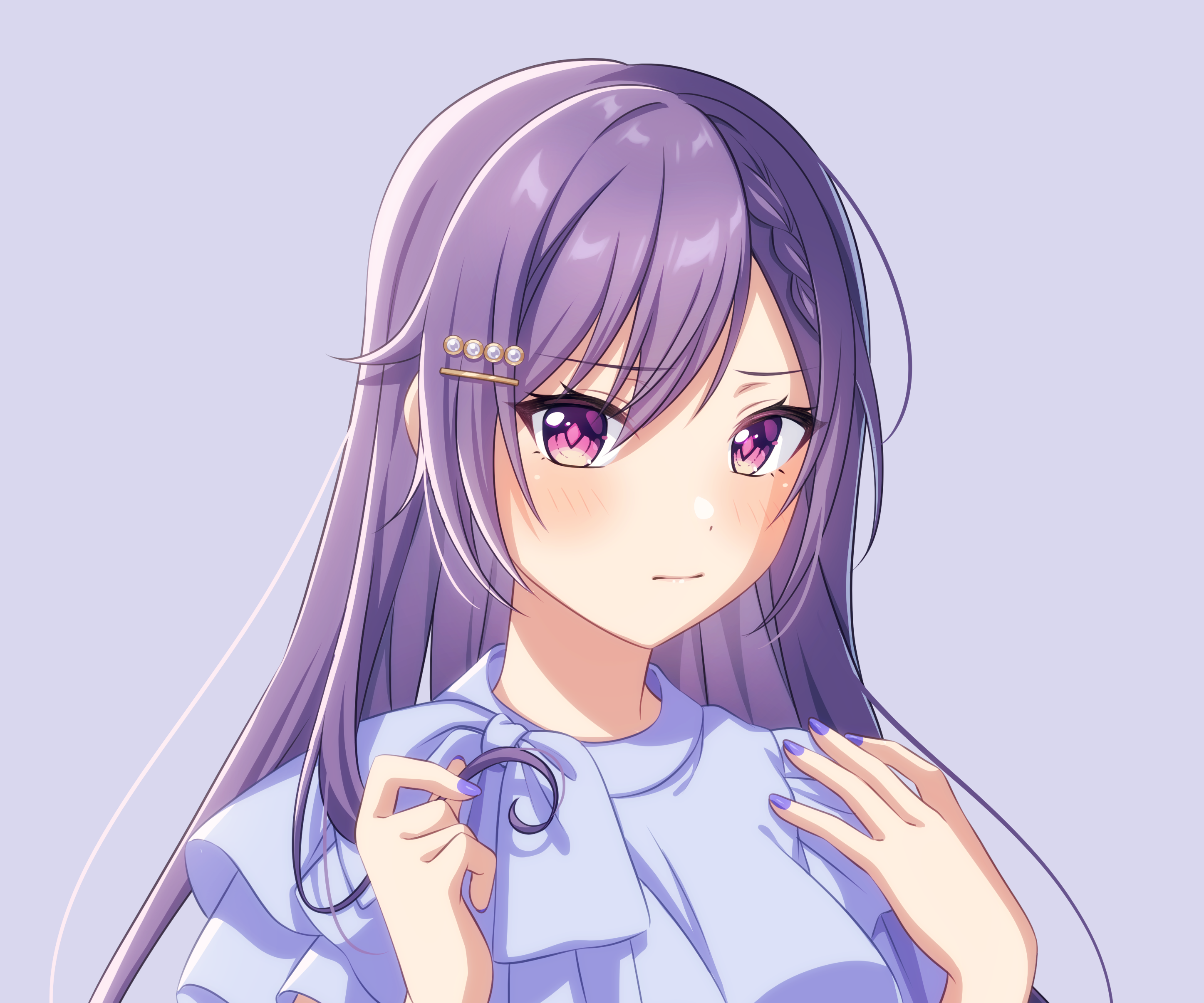 Keqing from Genshin Impact HD Wallpaper