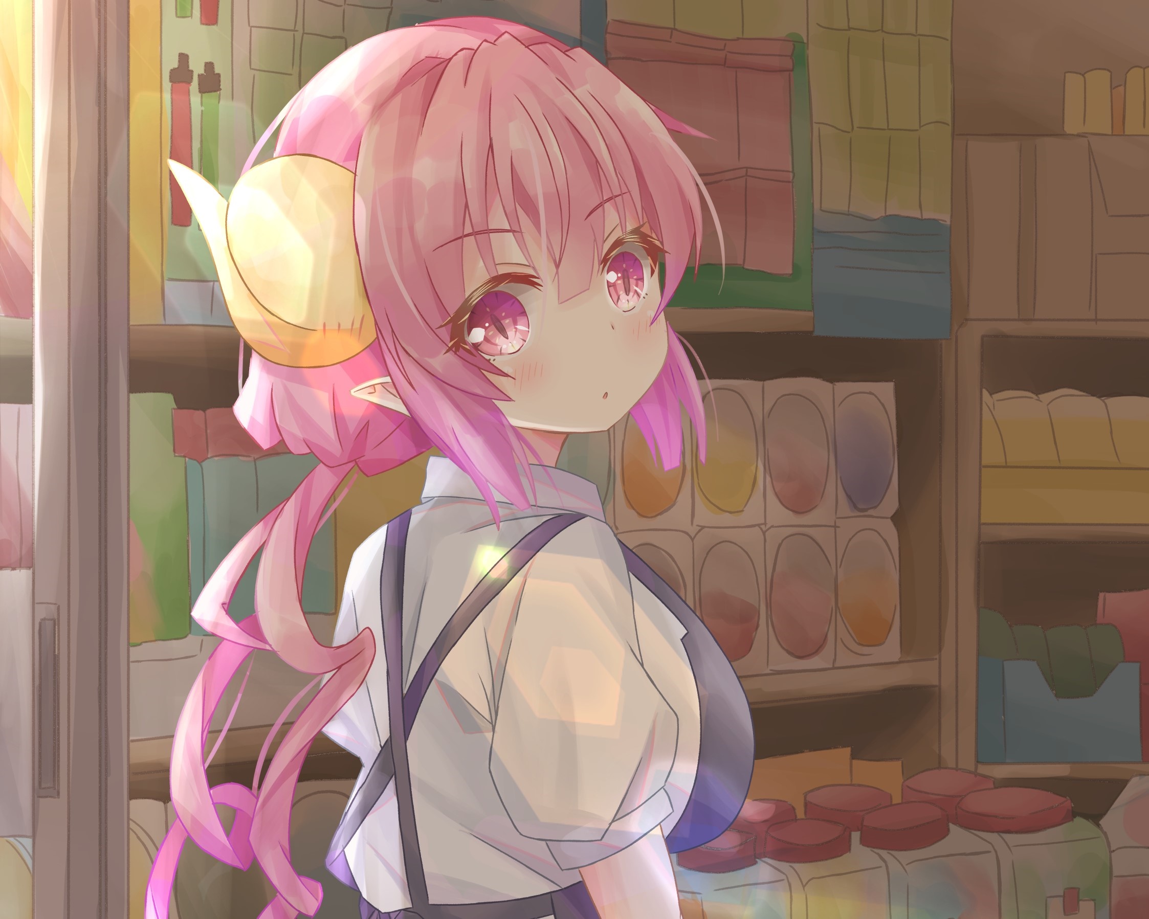Ilulu from Miss Kobayashi's Dragon Maid HD Wallpaper