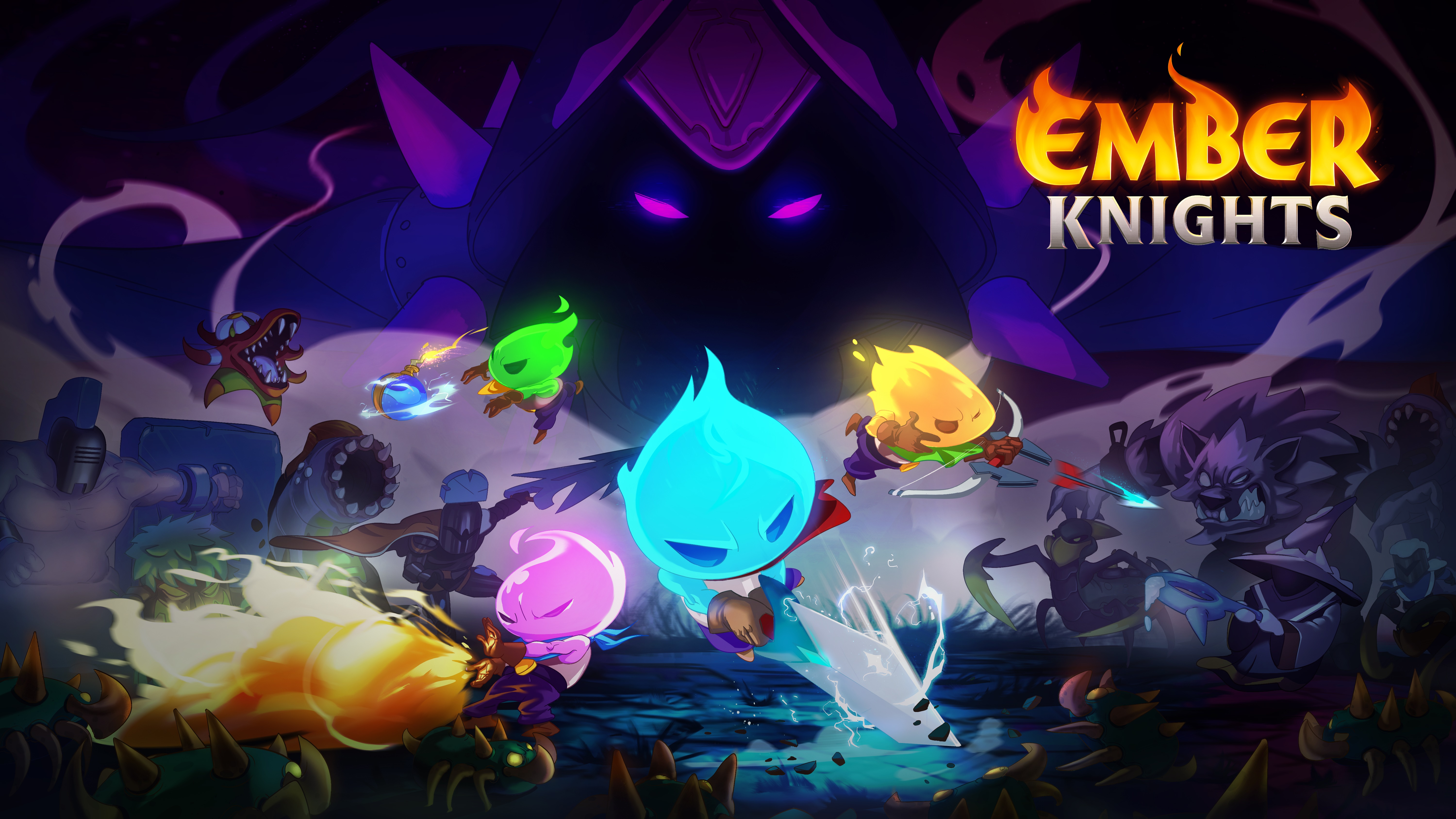 Ember Knights HD Wallpaper