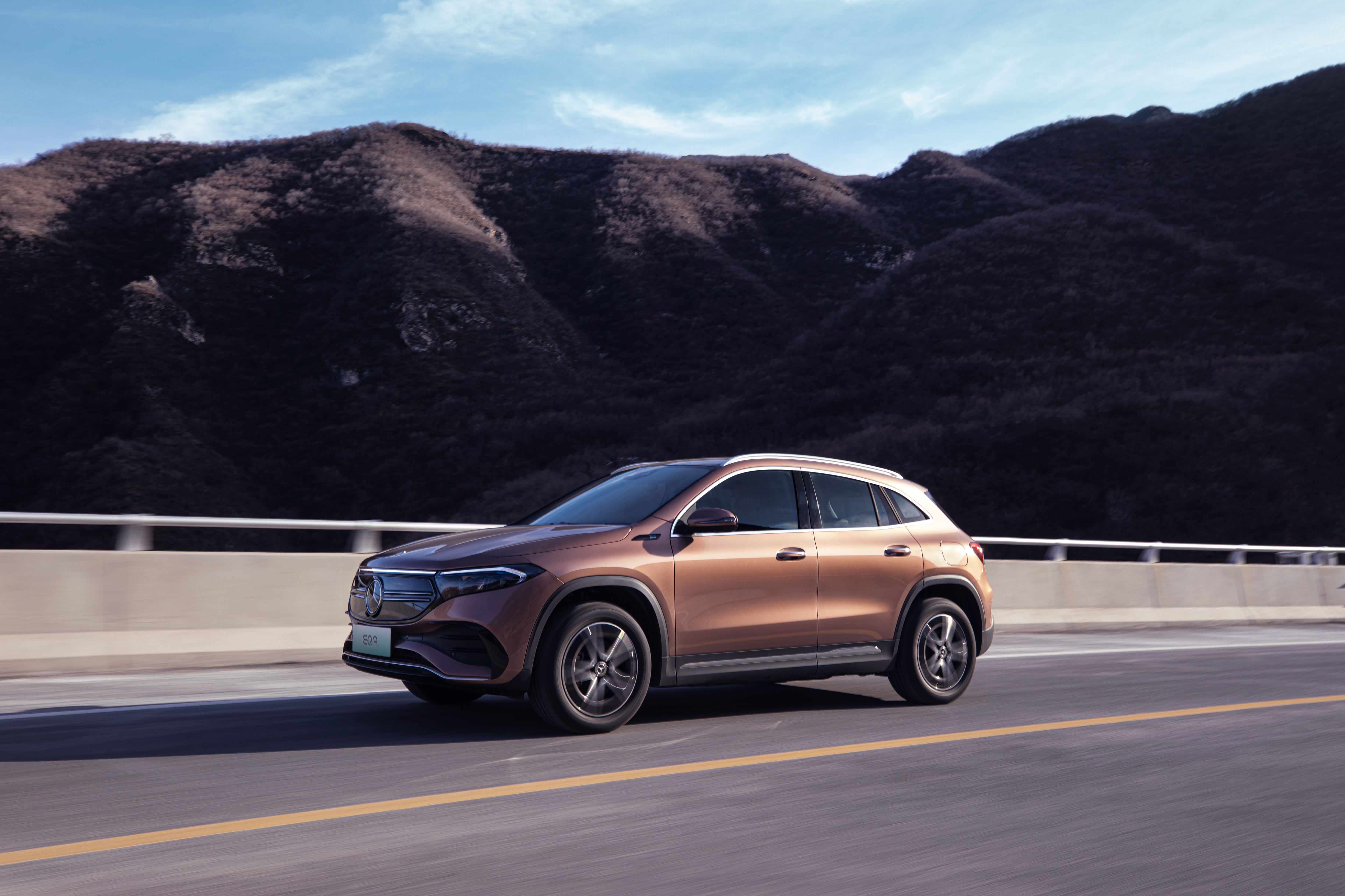 Mercedes-Benz EQA AMG Line HD Wallpaper